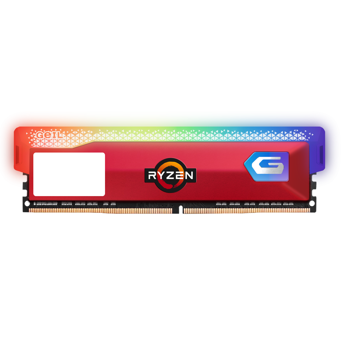 Memória DDR4 Geil Orion RGB, 8GB, 3000MHz, Red, GAOSR48GB3000C16ASC