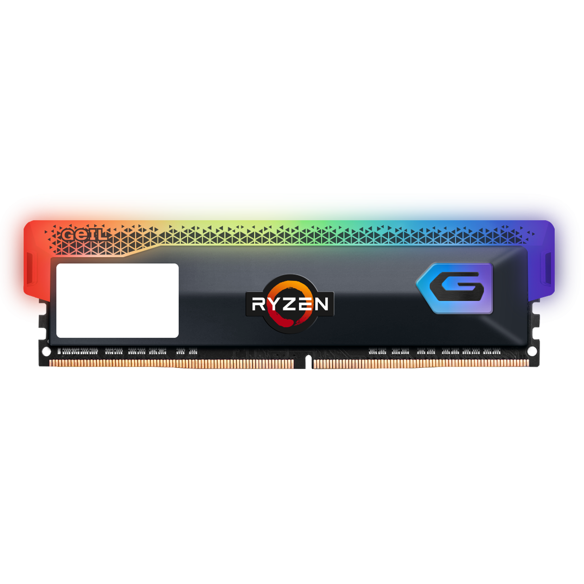 Memória DDR4 Geil Orion RGB, 8GB, 3200MHz, Gray, GAOSG48GB3200C16BSC