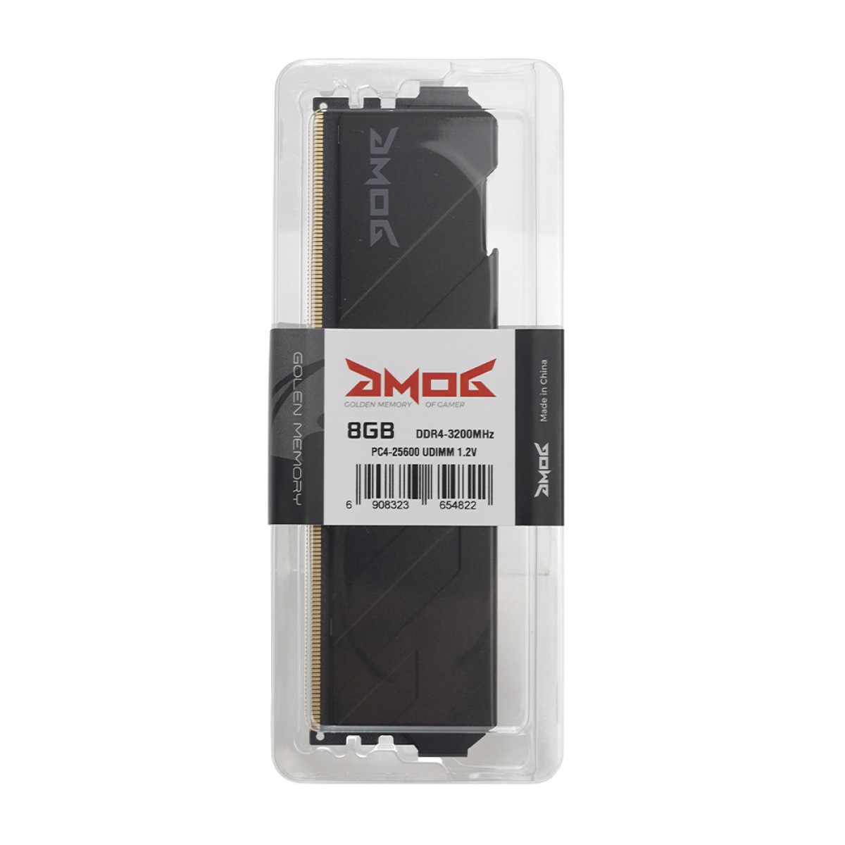 Memória DDR4 GMOG, 8GB, 3200MHz, Preto, GMOG-8GB3200