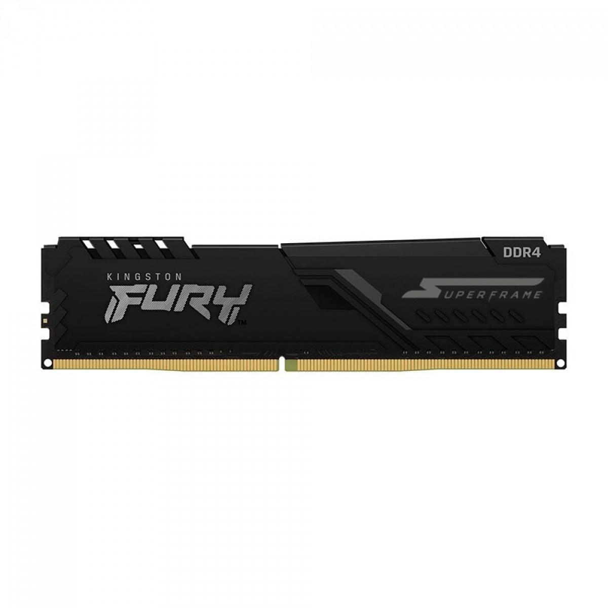 Memória DDR4 Kingston Fury SuperFrame, 16GB, 3200MHz, Black, KF432C16BB/16CLLB