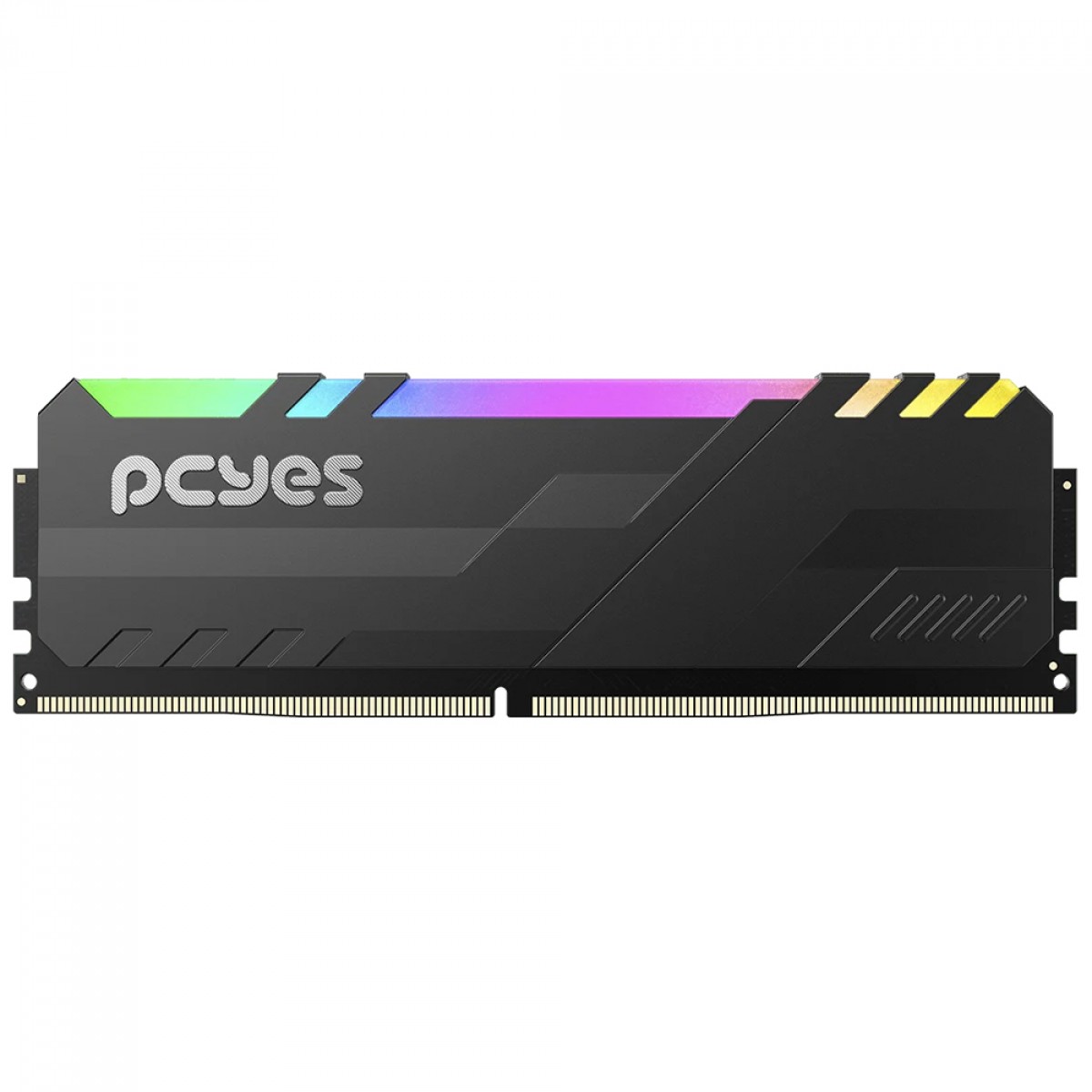     Memória DDR4 PCYes, RGB, 8GB, 3200MHz, Preto, PM083200D4BR