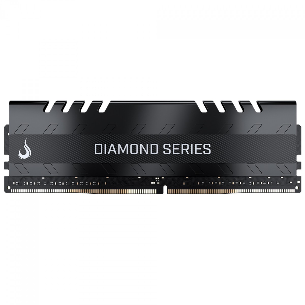 Memória DDR4 Rise Mode Diamond Series, 8GB, 3200MHz, Preto, RM-D4-8G-3200D