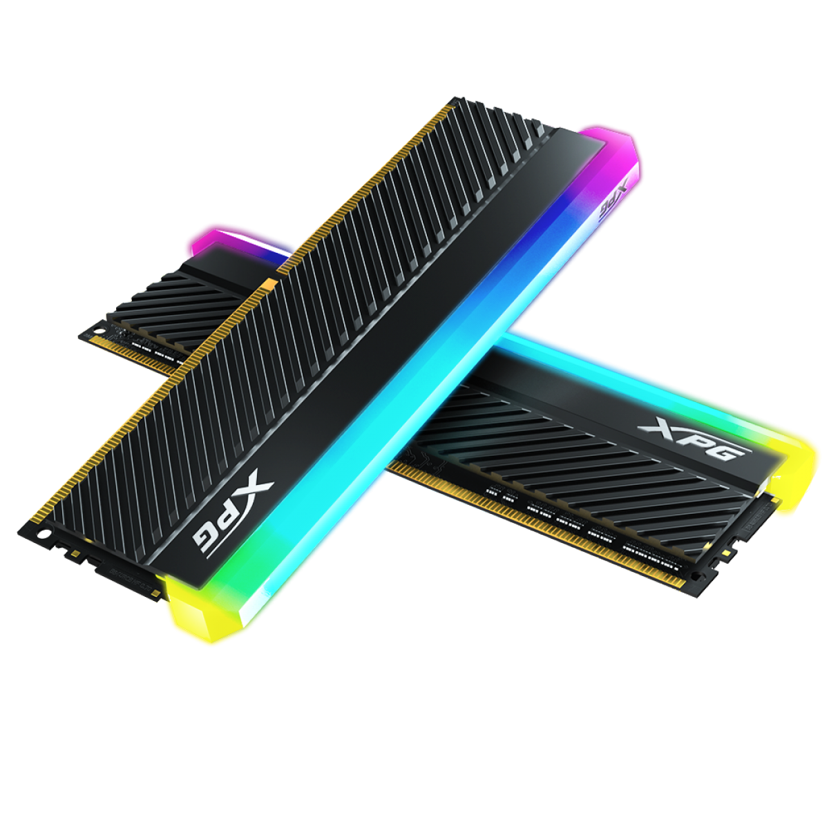 Memória DDR4 XPG Spectrix D45, RGB, 16GB (2X8GB), 3600MHz, Black, AX4U36008G18I-DCBKD45G