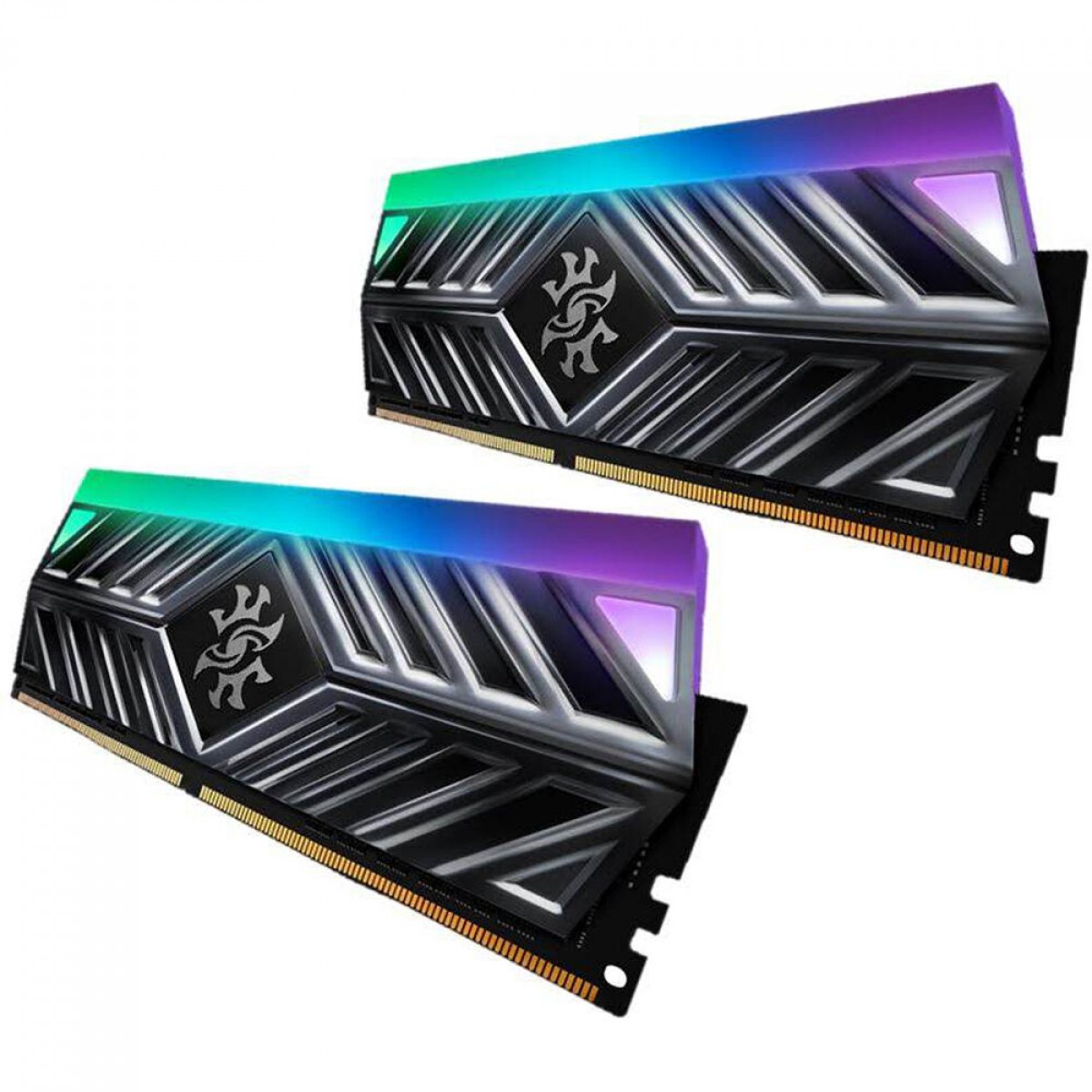 Memória DDR4 XPG Spectrix D41, 16GB (2X8GB), 3200MHz, RGB, Gray, AX4U32008G16A-DT41