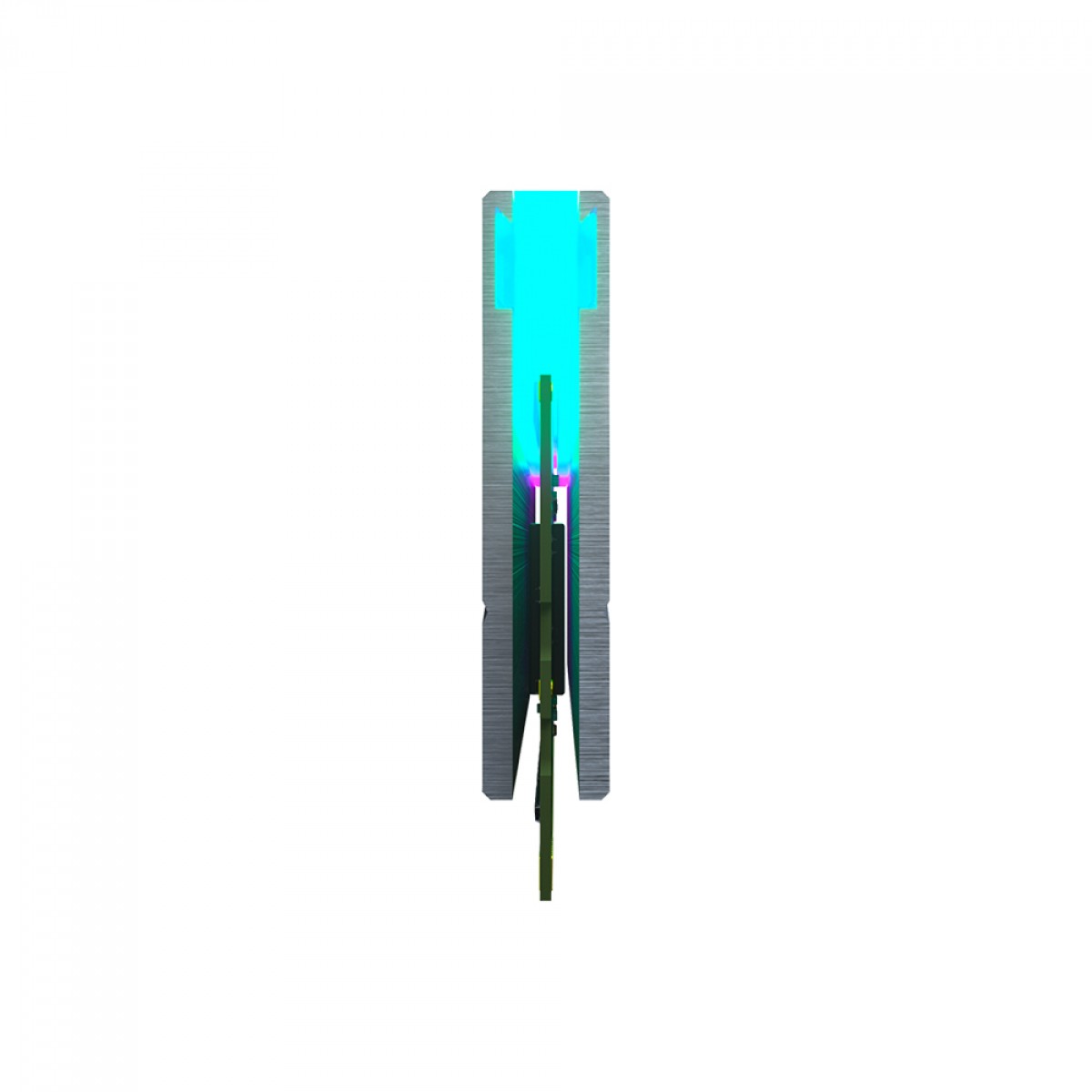 Memória DDR4 XPG Spectrix D50, 16GB, 3200MHz, RGB, Gray, AX4U320016G16A-ST50