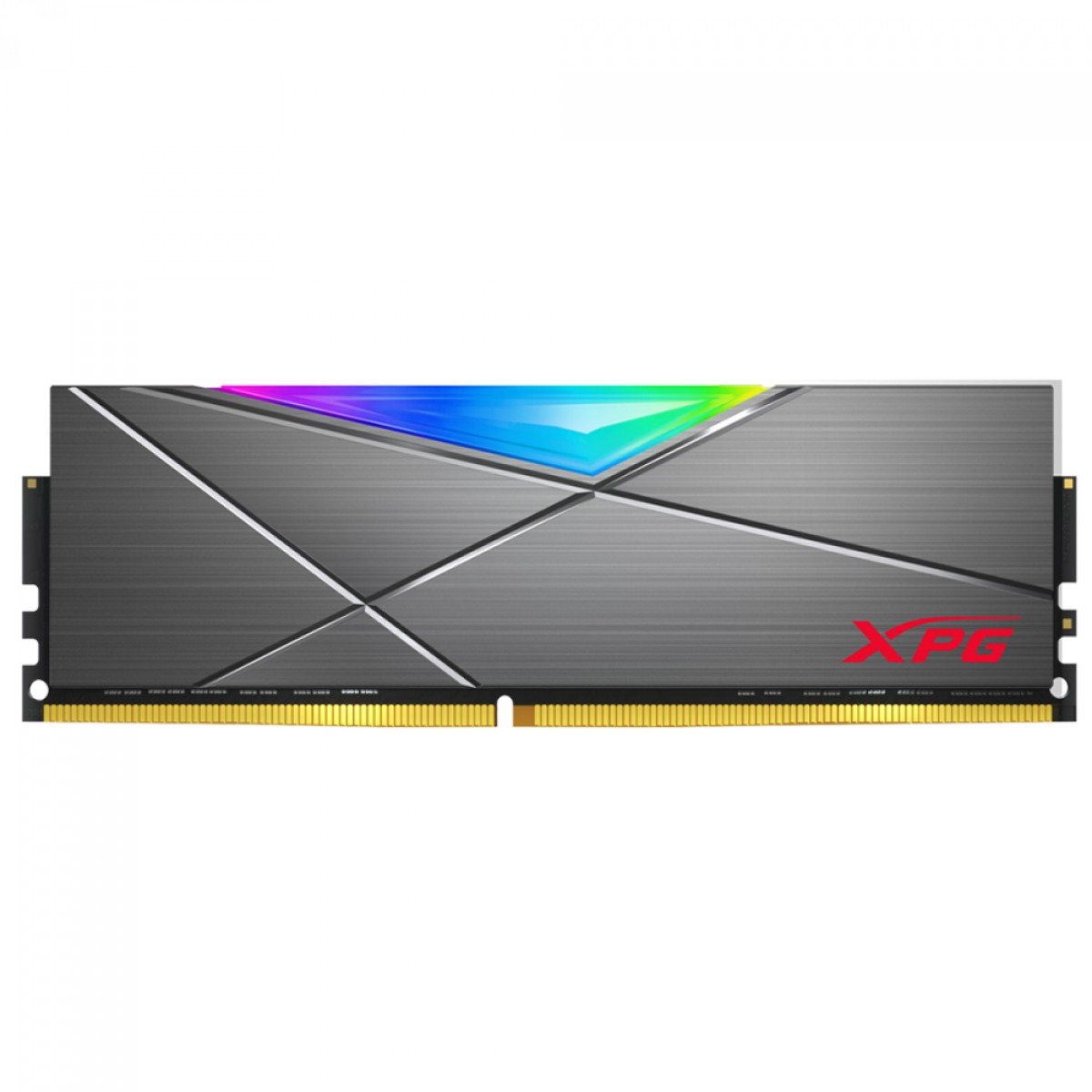 Memória DDR4 XPG Spectrix D50, 16GB, 3200MHz, RGB, Gray, AX4U320016G16A-ST50