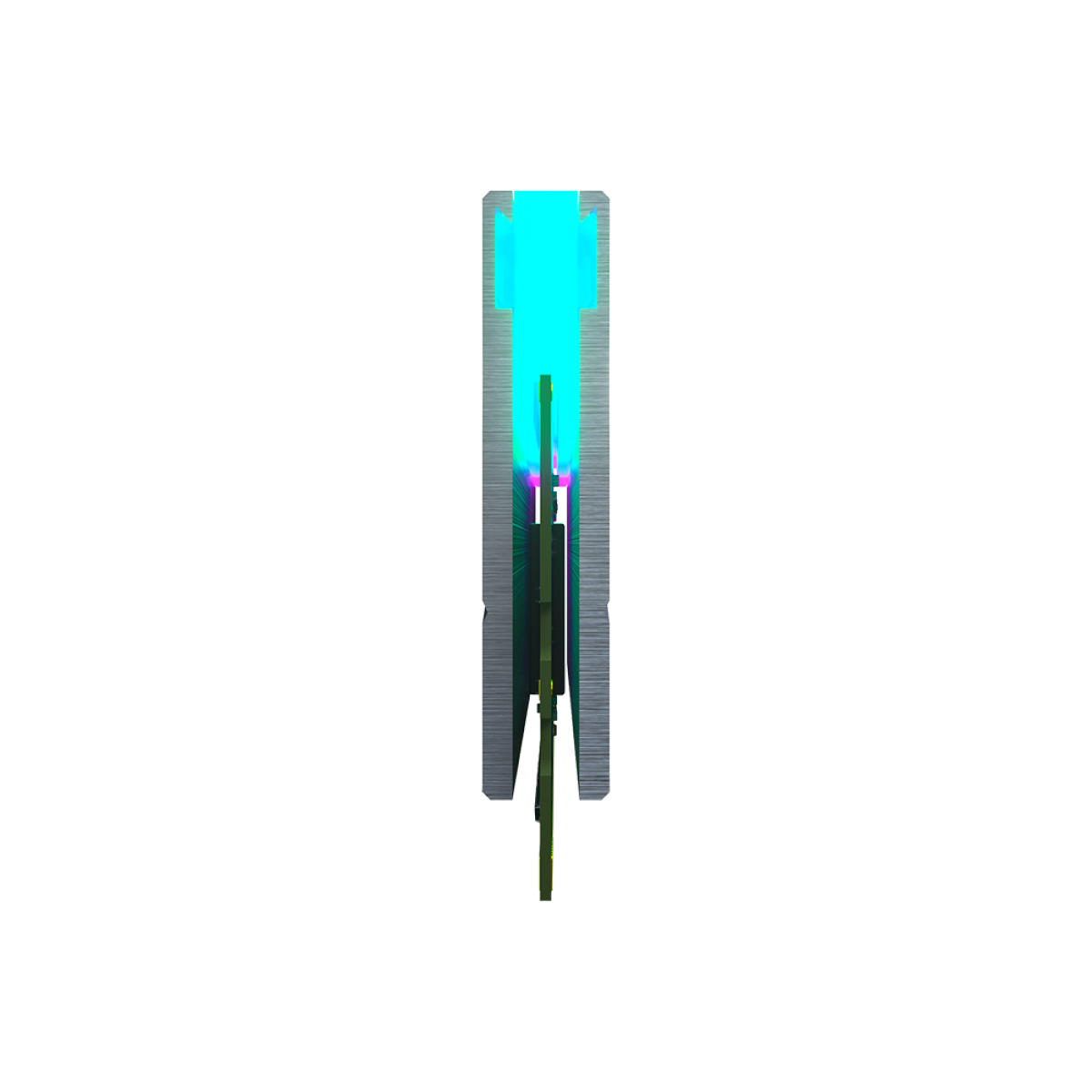 Memória DDR4 XPG Spectrix D50, 8GB, 3200MHz, RGB, Gray, AX4U32008G16A-ST50