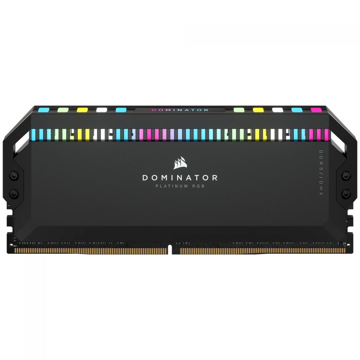 Memória DDR5 Corsair Dominator Platinum RGB, 32GB (2x16GB), Preto, 5600MHz, CMT32GX5M2X5600C36