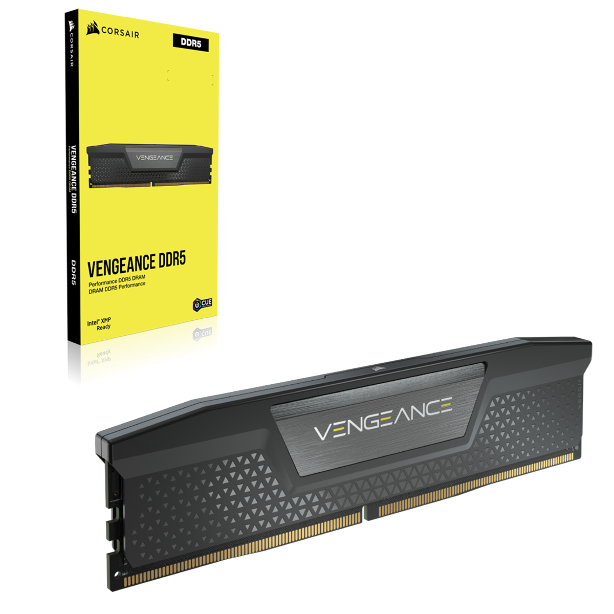 Memória DDR5 Corsair Vengeance, 32GB, 5200MHz, Black, CMK32GX5M1B5200C40