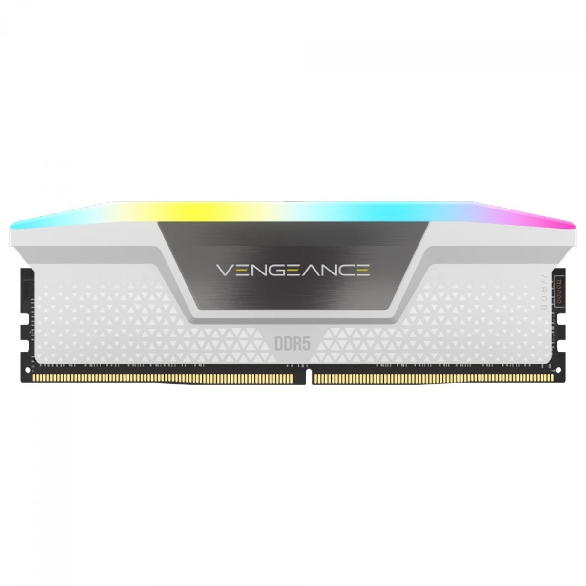 Memória DDR5 Corsair Vengeance RGB, 32GB (2x16GB), 5600MHz, Branco, CMH32GX5M2B5600C40W