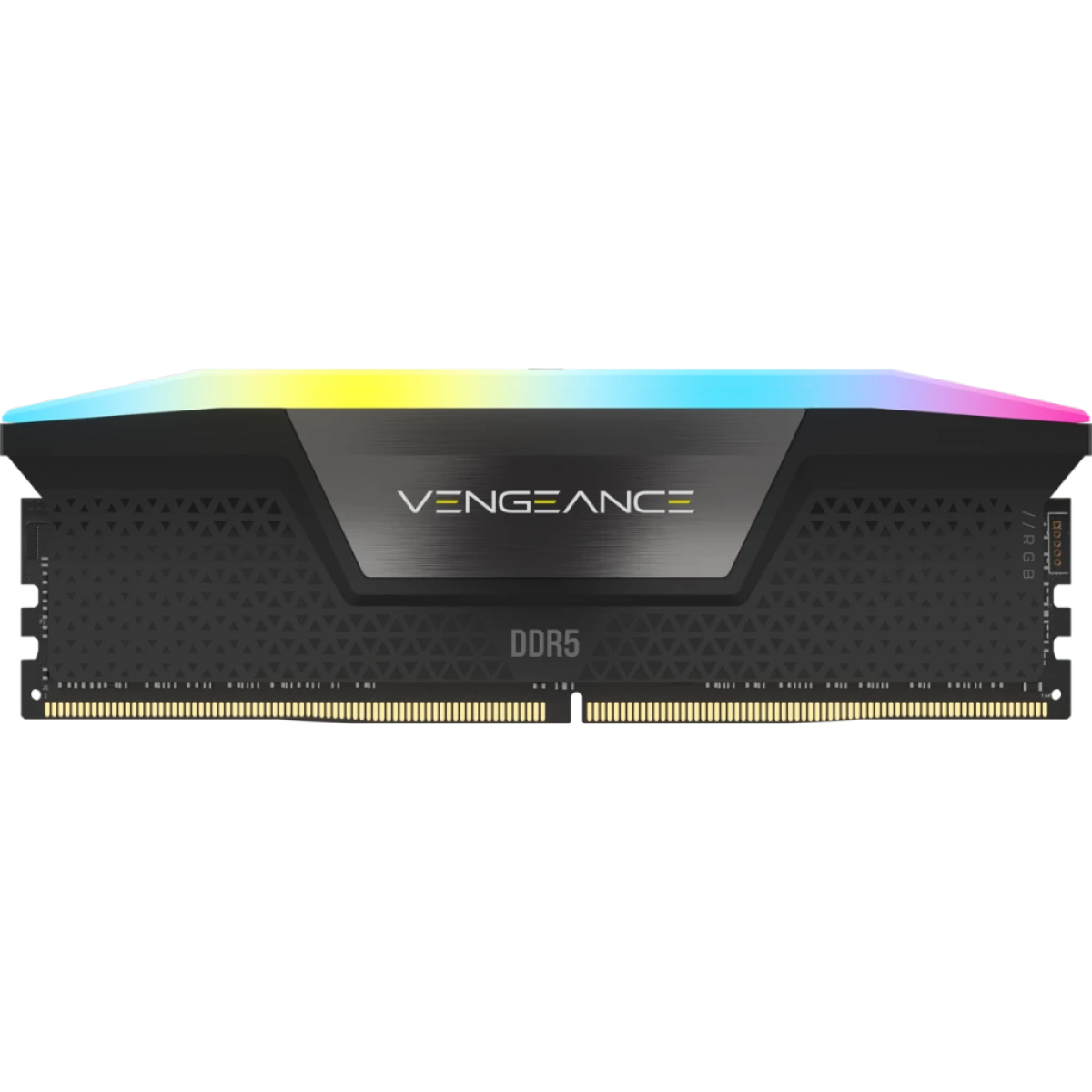 Memória DDR5 Corsair Vengeance RGB, 32GB (2x16GB), 6000MHz, Preto, CMH32GX5M2B6000C36
