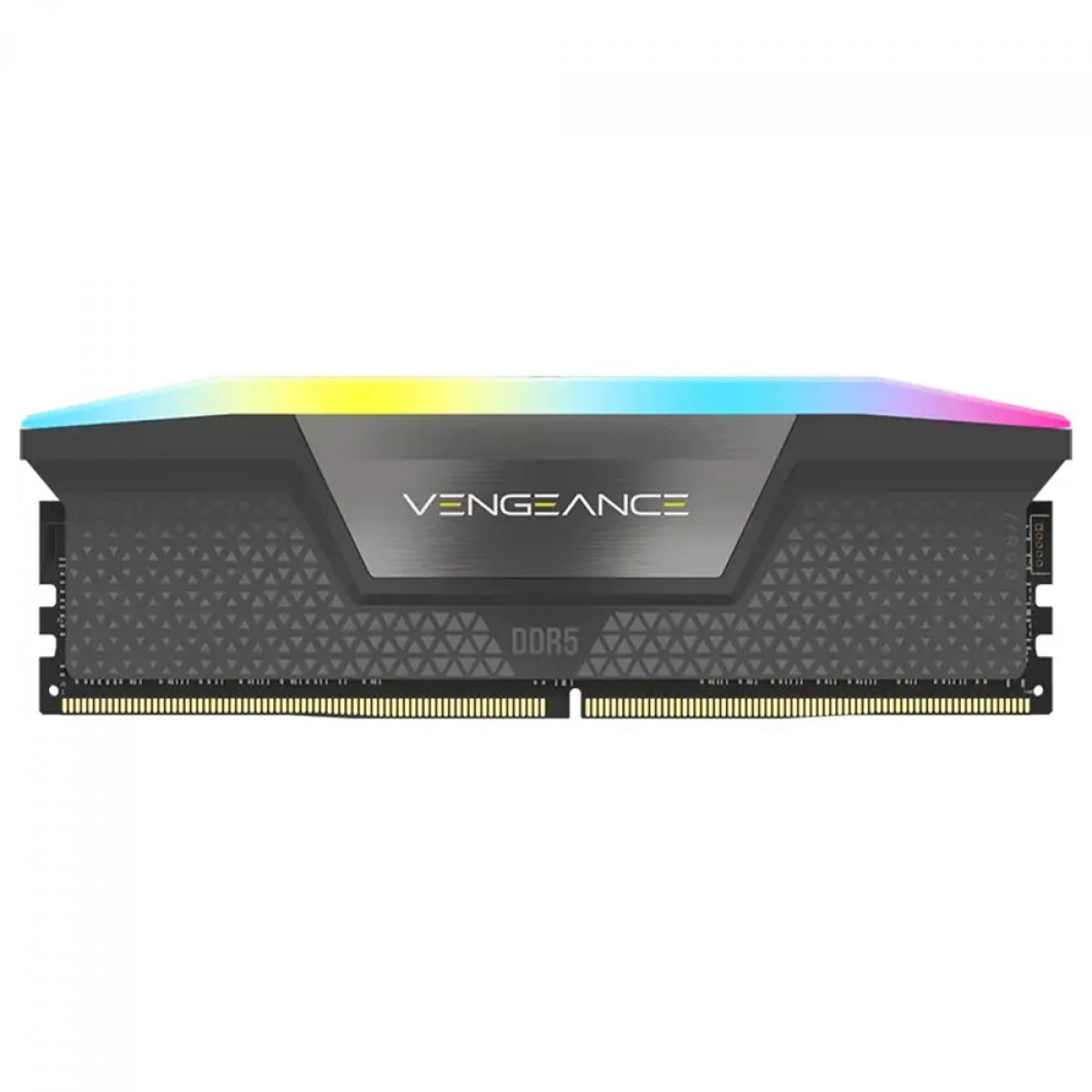 Memória DDR5 Corsair Vengeance RGB, 64GB (2x32GB), 5600MHz, Cinza, CMH64GX5M2D5600Z40