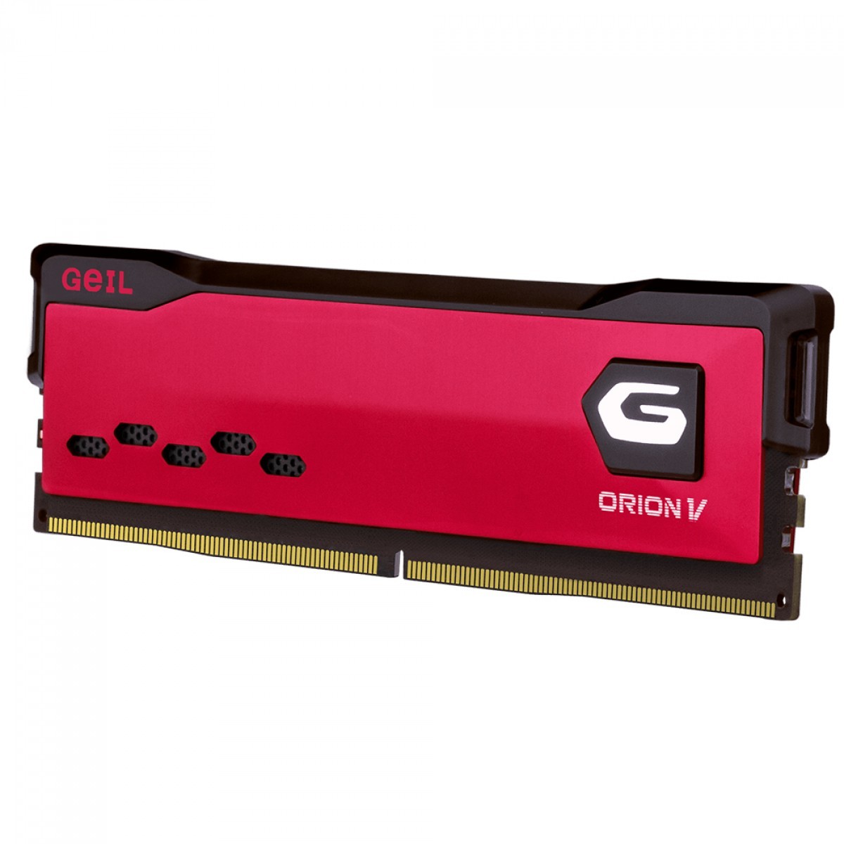 Memória DDR5 Geil Orion V, 32GB (2x16GB), 5200MHz, Red, GVR532GB5200C38BDC