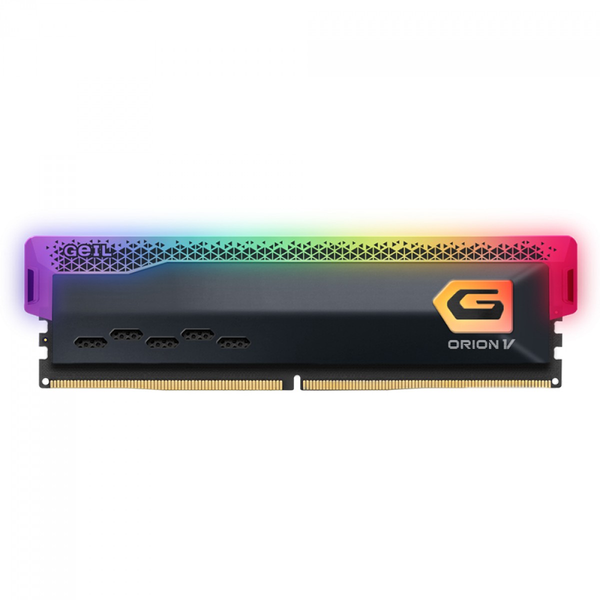 Memória DDR5 Geil Orion V, 32GB (2x16GB), 5600MHz, RGB, Titanium Gray, GVSG532GB5600C38ADC