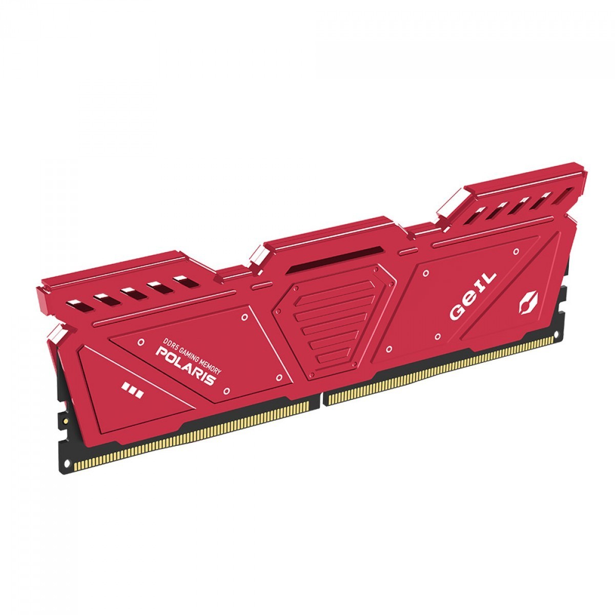 Memória DDR5 Geil Polaris, 32GB (2x16GB), 5600MHz, Red, GOR532GB5600C38ADC