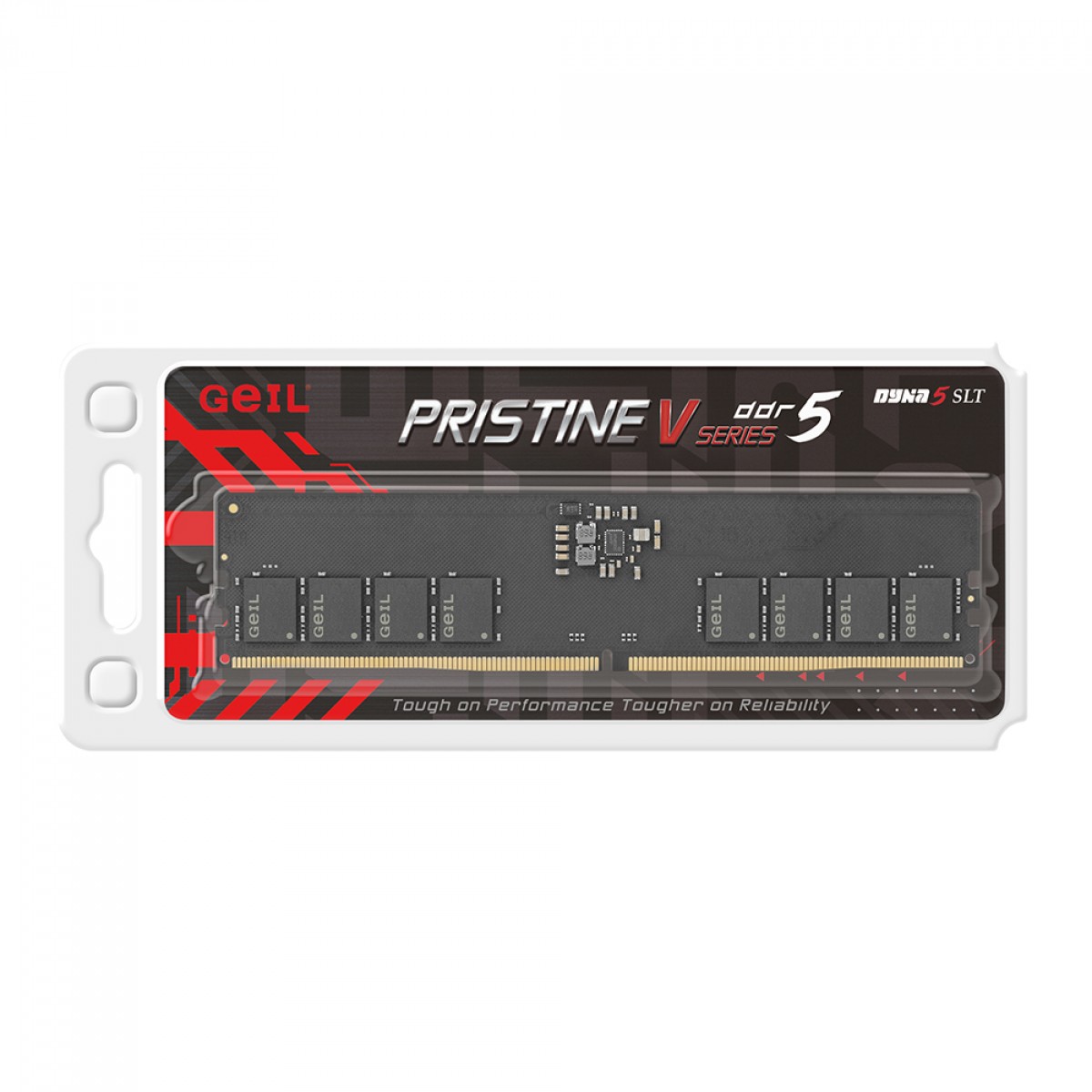 Memória DDR5 Geil Pristine V, 8GB, 4800MHz, Black, GP58GB4800C40SC