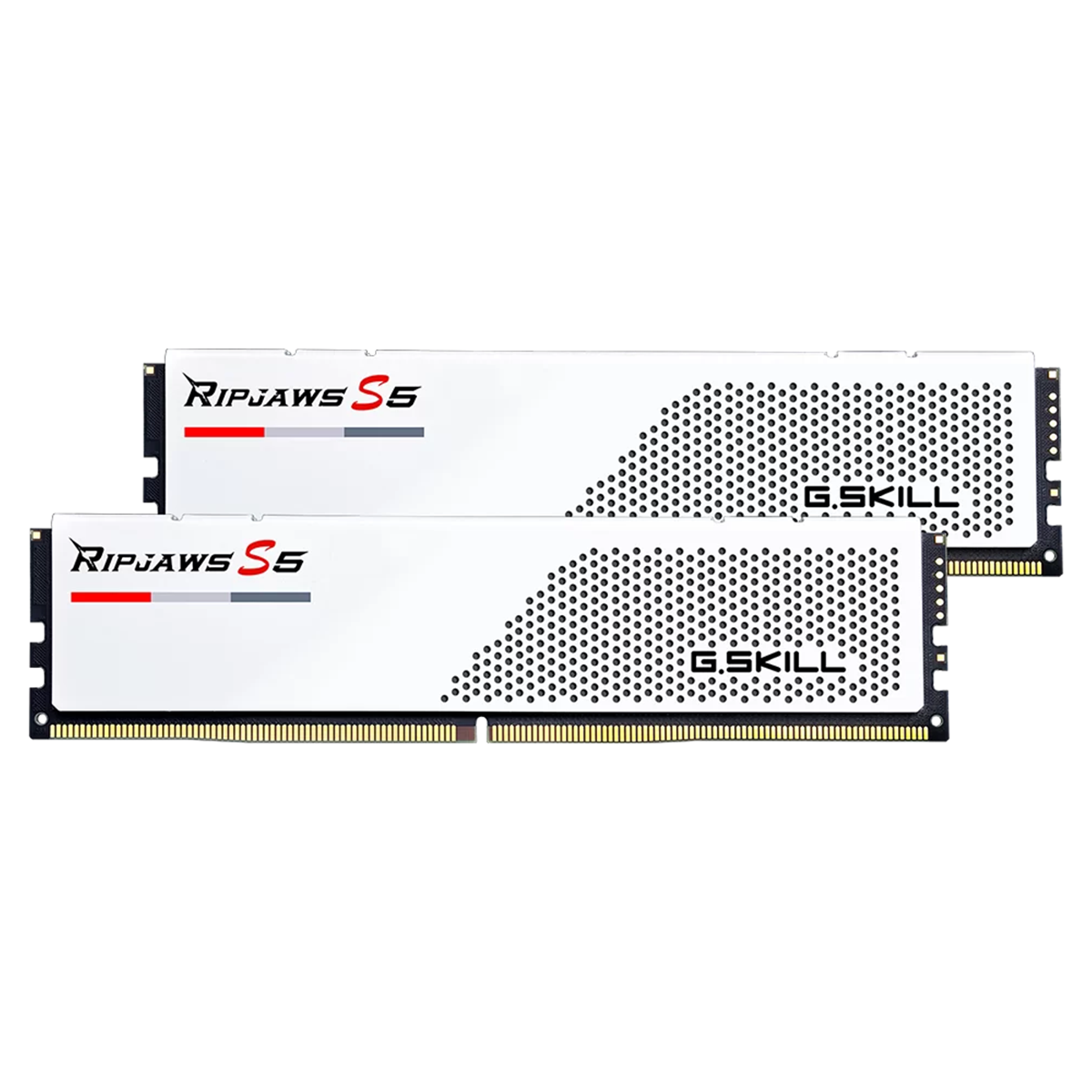 Memória DDR5 G.Skill Ripjaws S5, 32GB (2x16GB), 5200MHz, White, F5-5200J3636C16GX2-RS5W