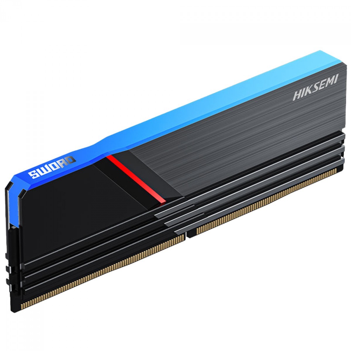 Memória DDR5 Hiksemi Sword, RGB, 16GB, 6400MHz, Preto, HSC516U64A04Z5 16G