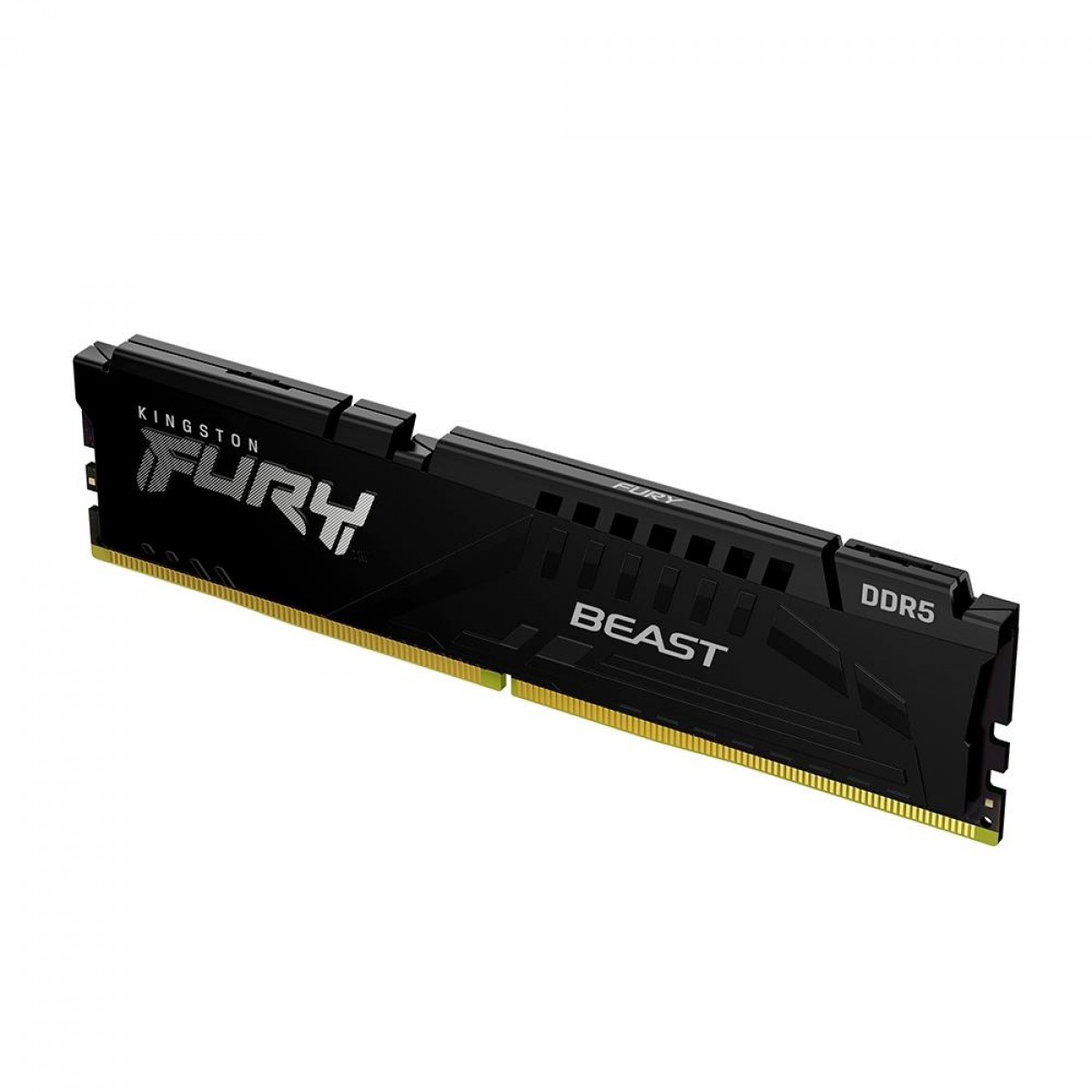 Memória DDR5 Kingston FURY Beast, 16GB, 5600MHz, Black, KF556C40BB-16