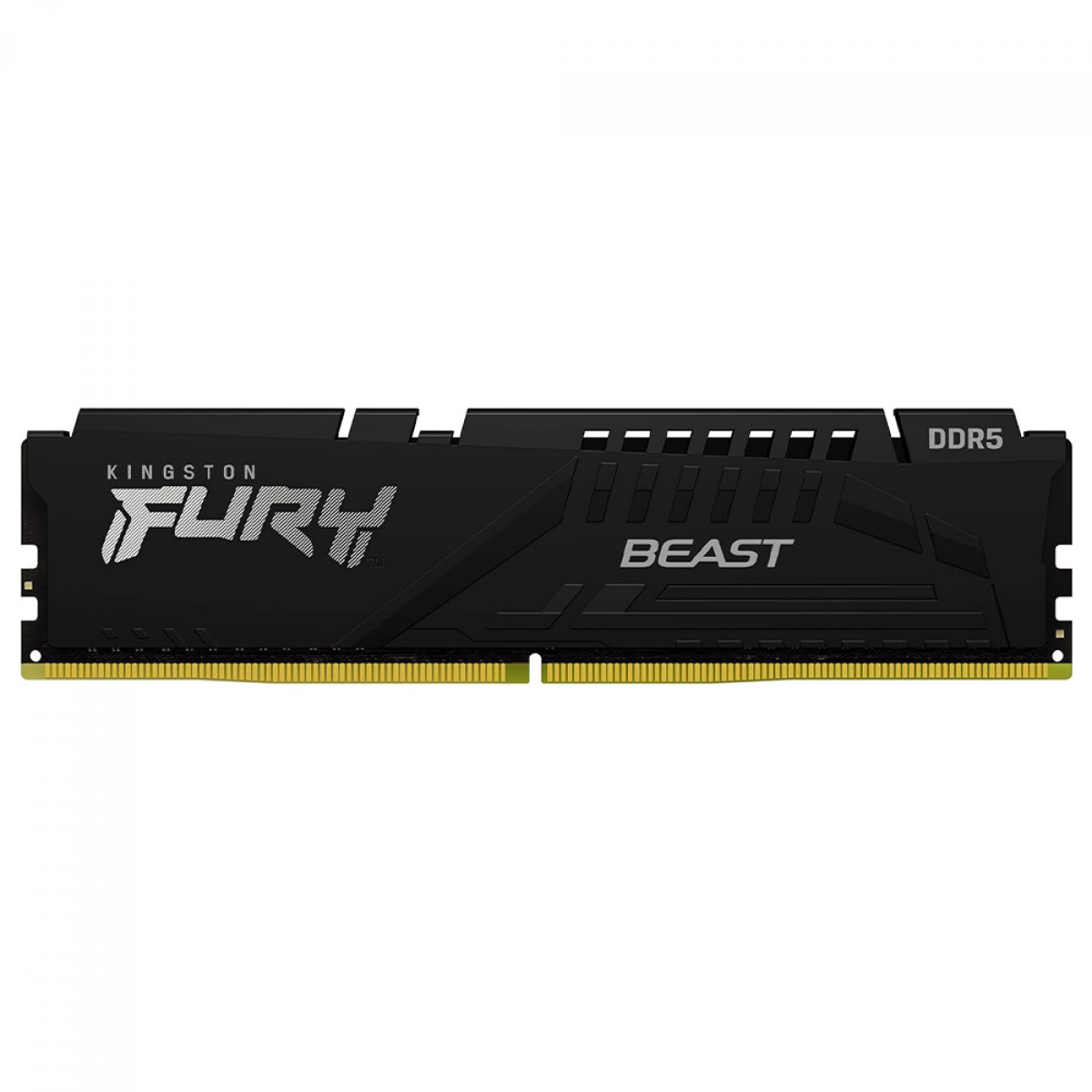 Memória DDR5 Kingston Fury Beast, 32GB, 5200MHz, Preto, KF552C40BB32