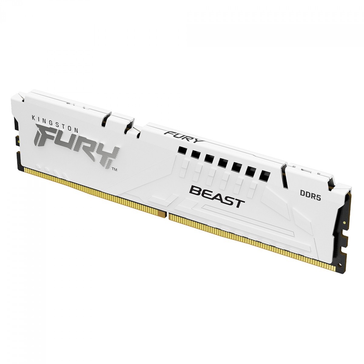 Memória DDR5 Kingston Fury Beast EXPO, 16GB, 6800MHz, Branco, KF568C34BWE-16