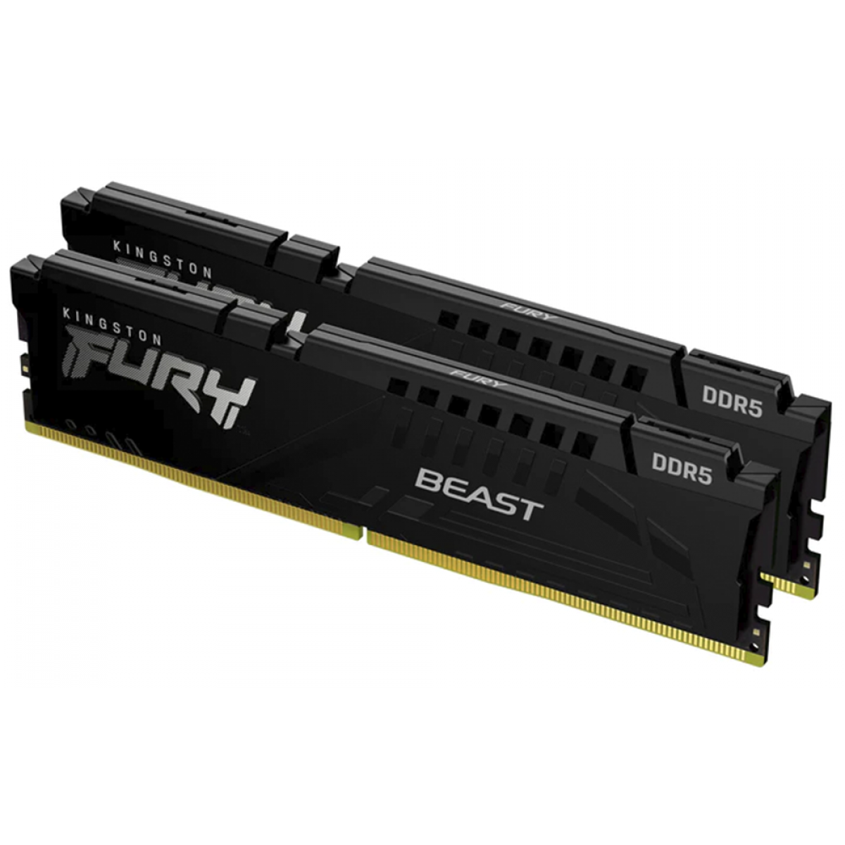 Memória DDR5 Kingston Fury Beast EXPO, 64GB (2x32GB), 5600Mhz, Black, KF556C36BBEK2-64