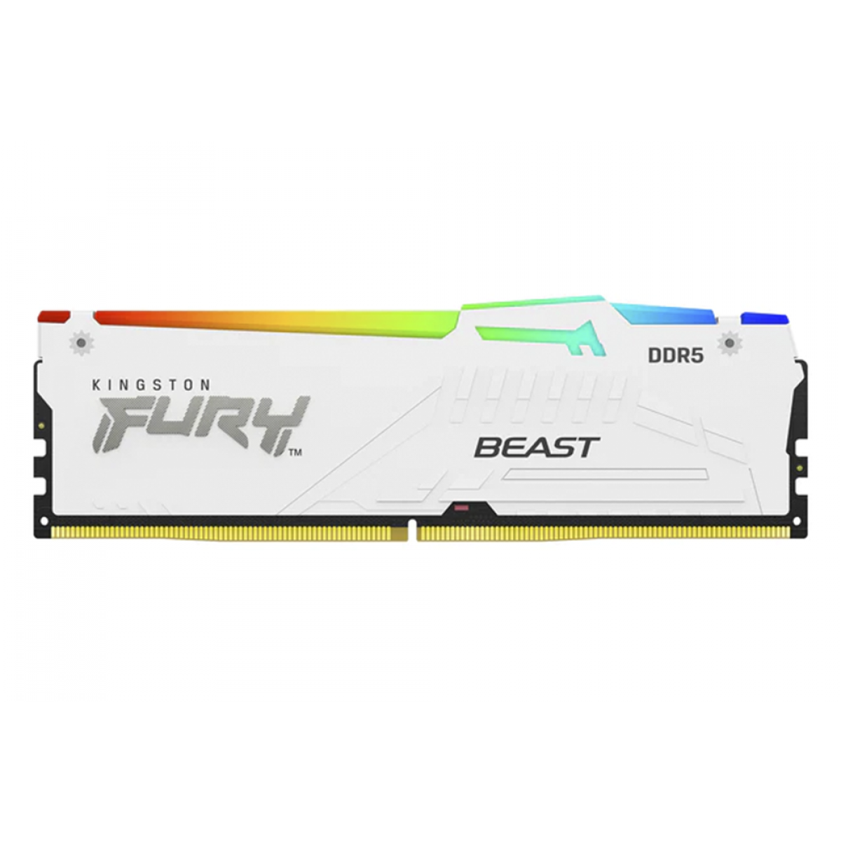 Memória DDR5 Kingston Fury Beast EXPO, RGB, 32GB, 6000Mhz, White, KF560C36BWEA-32