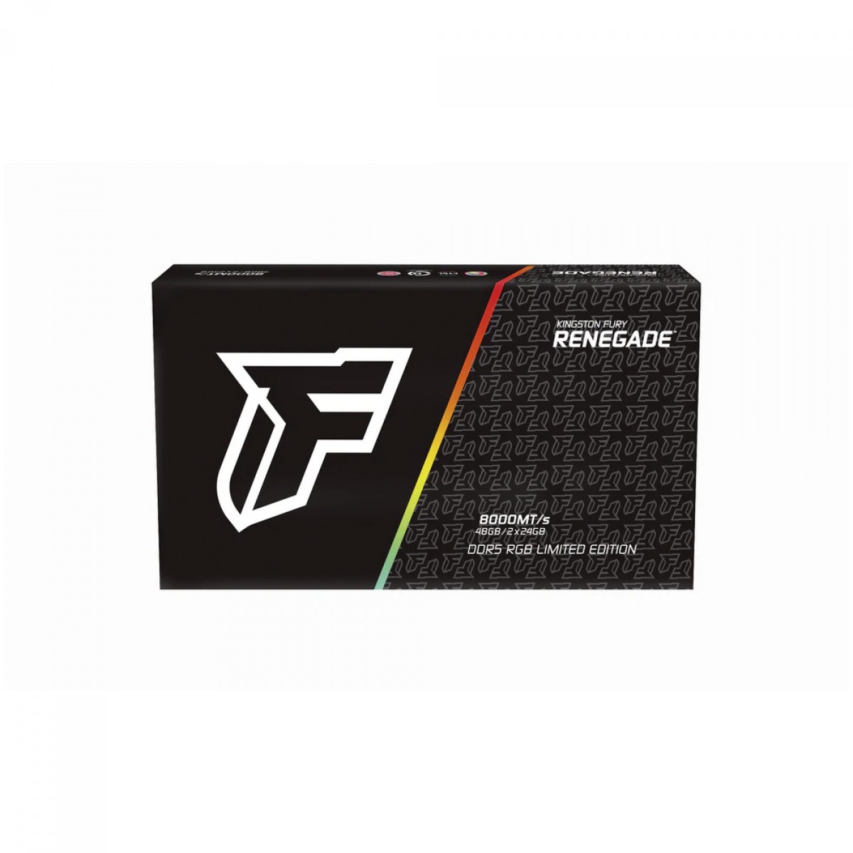 Memória DDR5 Kingston Fury Renegade RGB Limited Edition, 48GB (2x24GB), 8000MHz, KF580C36RLAK2-48