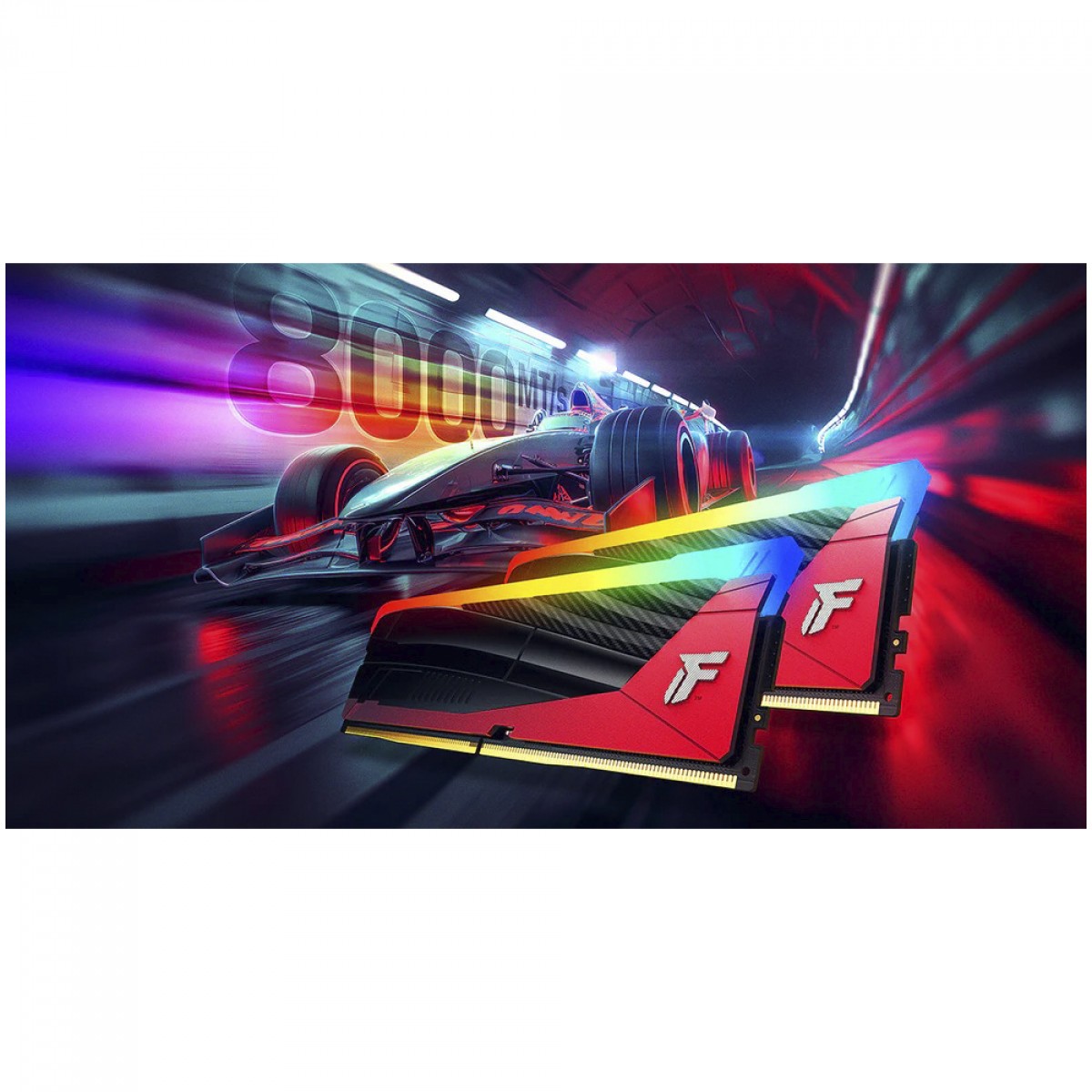 Memória DDR5 Kingston Fury Renegade RGB Limited Edition, 48GB (2x24GB), 8000MHz, KF580C36RLAK2-48