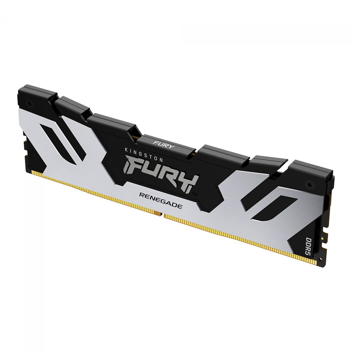 Memória DDR5 Kingston Fury Renegade Silver, 16GB, 6400MHz, KF564C32RS-16
