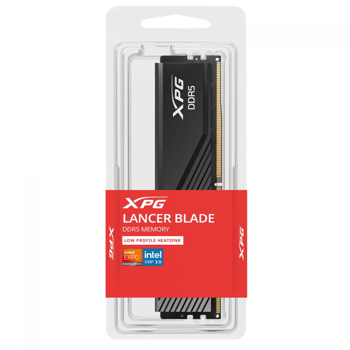 Memória DDR5 XPG Lancer Blade, 16GB, 6000MHz, Black, AX5U6000C4816G-SLABBK