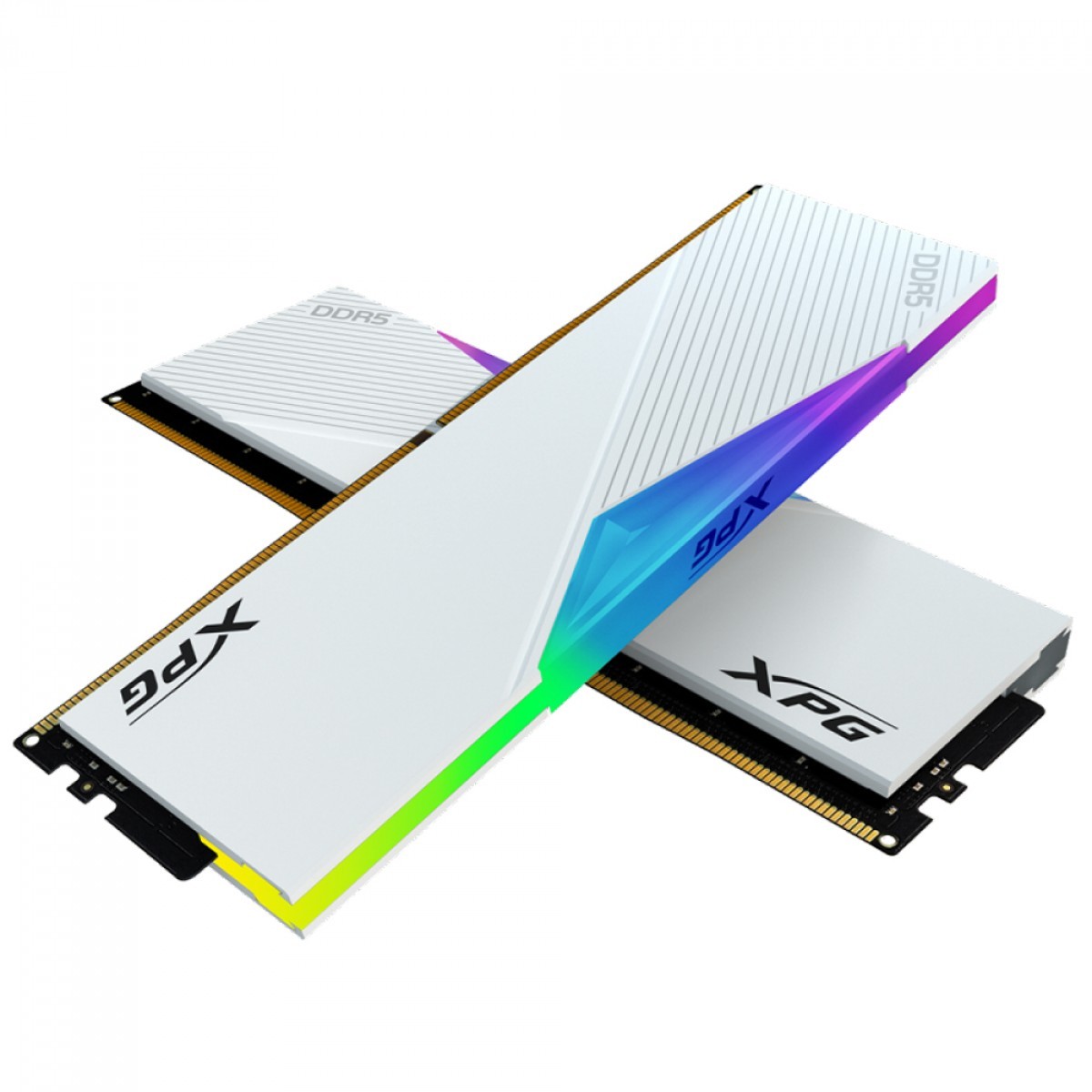 Memória DDR5 XPG Lancer RGB, 16GB, 6000MHz, White, AX5U6000C3016G-CLARWH
