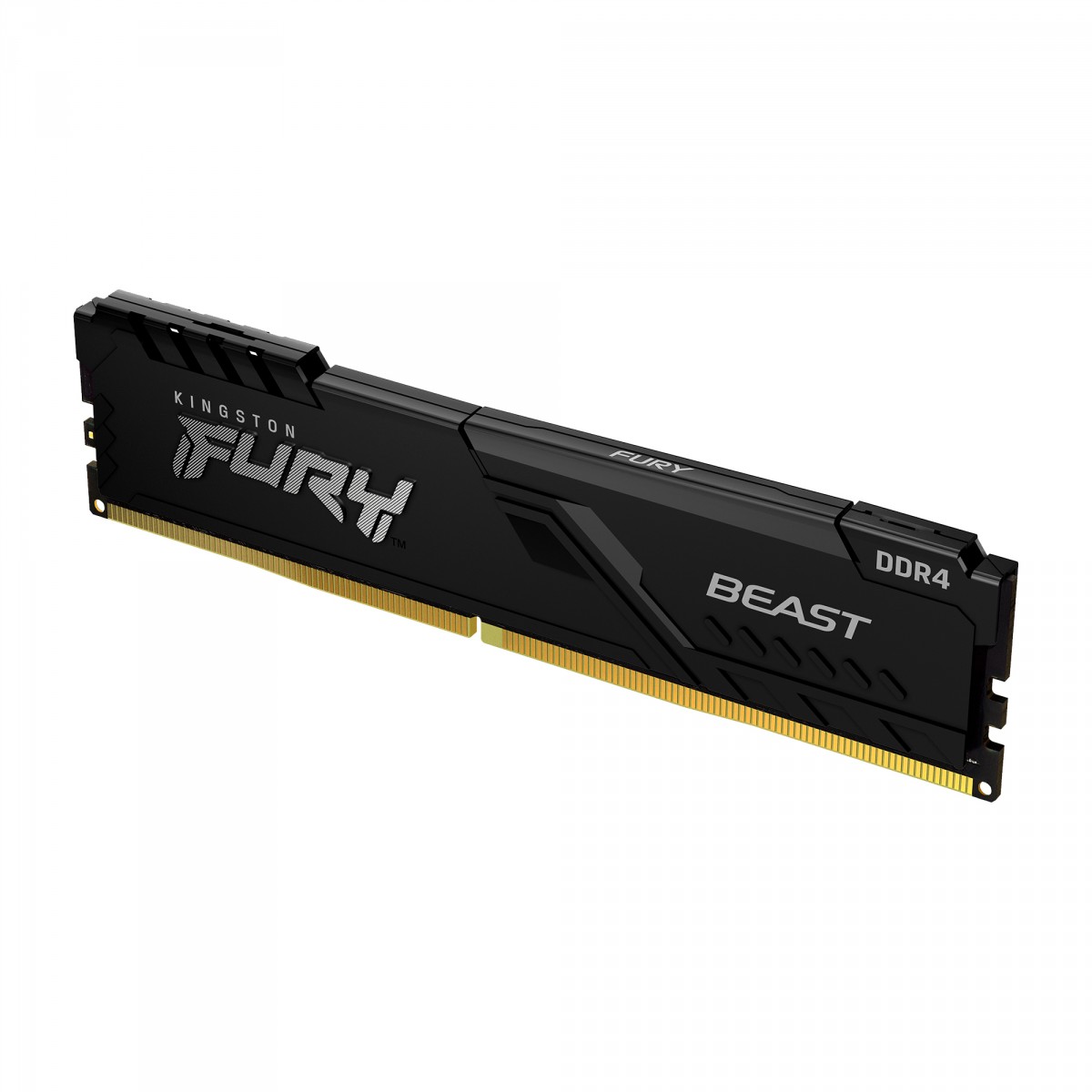 Memória DDR4 Kingston Fury Beast, 16GB, 3200Mhz, Preto, KF432C16BB1/16