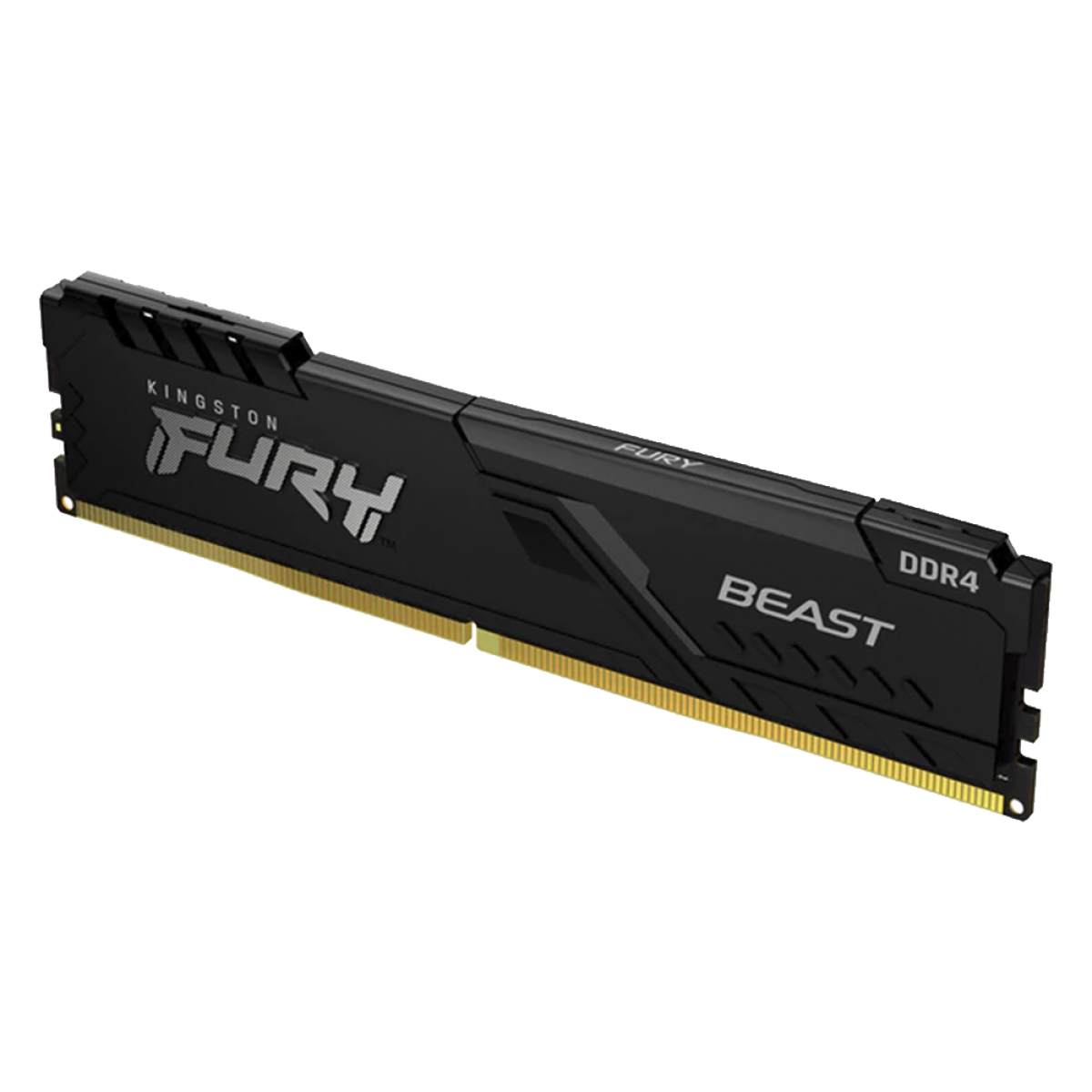 Memória Kingston Fury Beast, 16GB, 3600MHz, DDR4, Preto, KF436C18BB/16