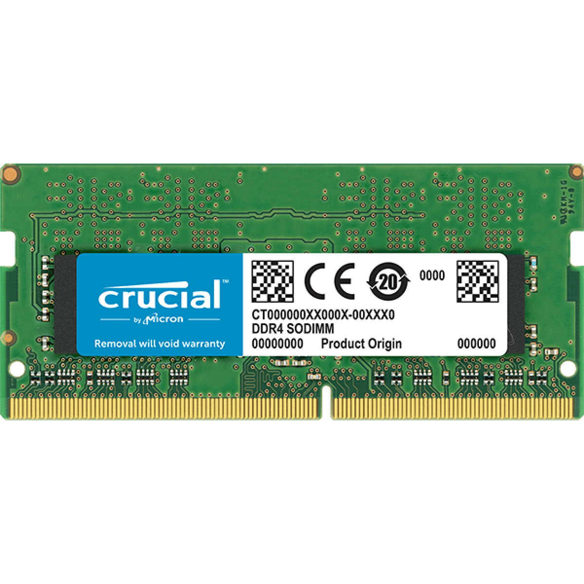 Memória para Notebook DDR4 Crucial, 4GB 2666MHz, CT4G4SFS8266