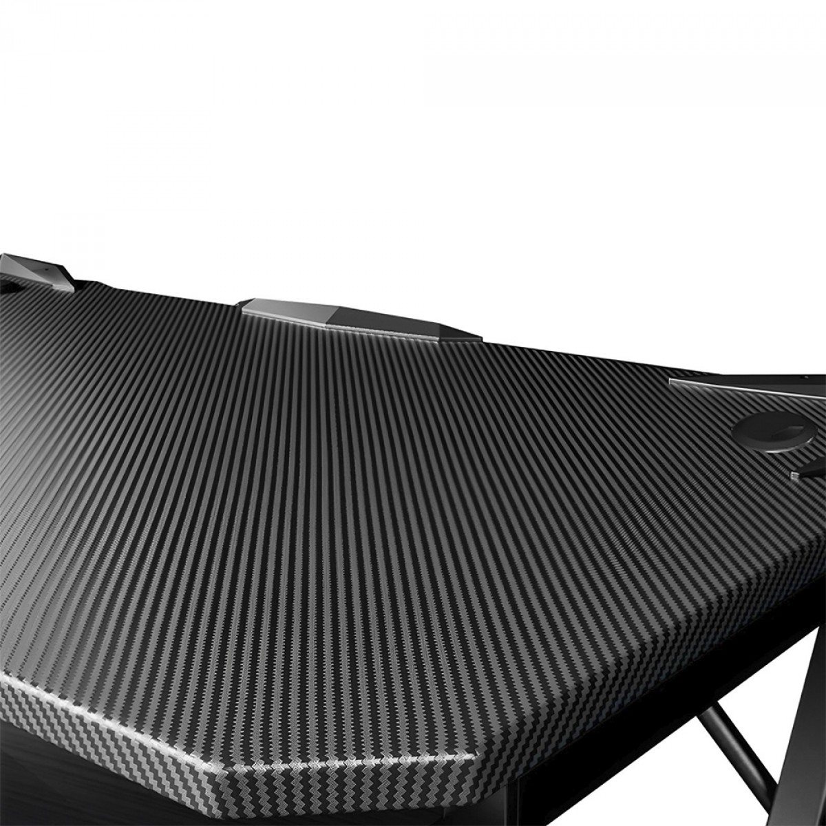 Mesa Gamer BRX Evo Palace, Com Suporte Para Headset e Copo, Black, 51056711