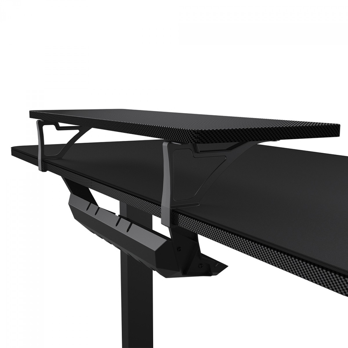 Mesa Gamer Cougar E-STAR 120, Ajuste Elétrico, Suporte Para Headset, Black, 3MSTA1WB.0006