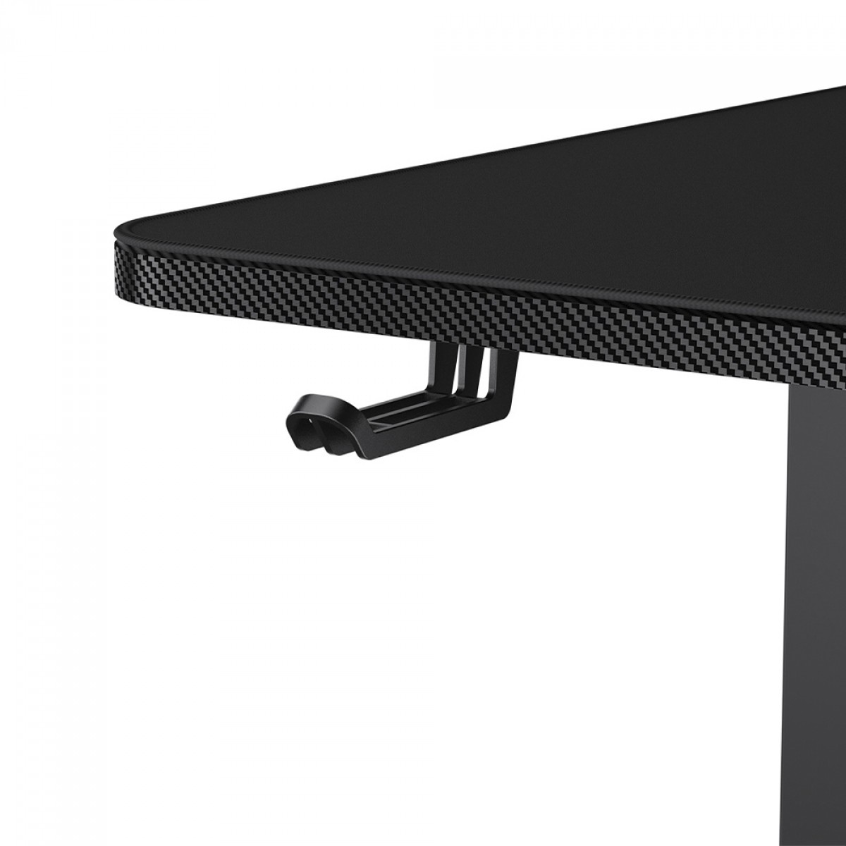 Mesa Gamer Cougar E-STAR 120, Ajuste Elétrico, Suporte Para Headset, Black, 3MSTA1WB.0006