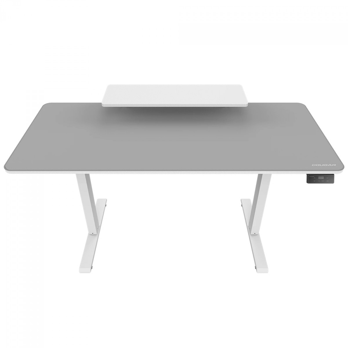 Mesa Gamer Cougar E-STAR 140, Ajuste Elétrico, Suporte Para Headset, Branca, CGR-E-STAR140-WHW