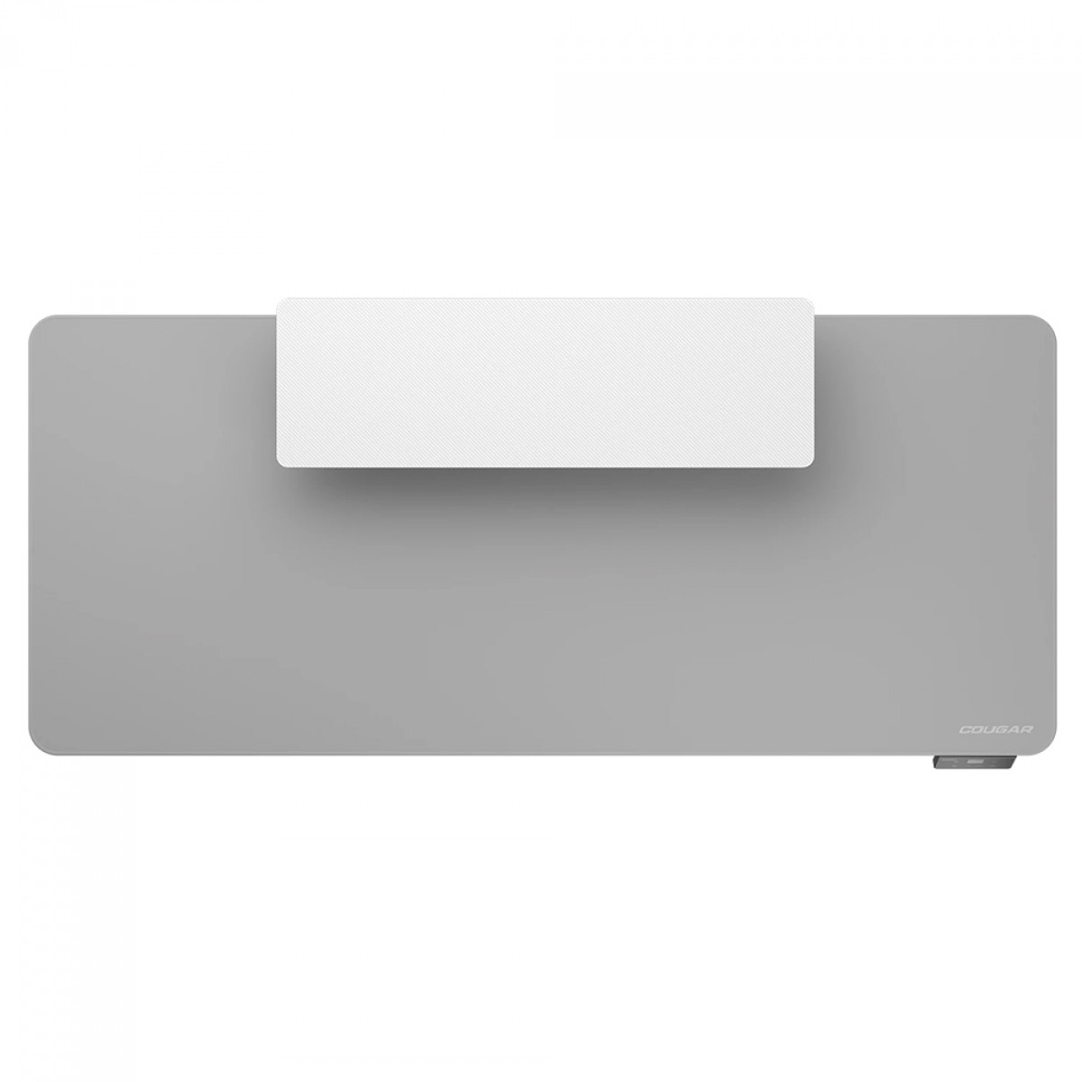 Mesa Gamer Cougar E-STAR 140, Ajuste Elétrico, Suporte Para Headset, Branca, CGR-E-STAR140-WHW