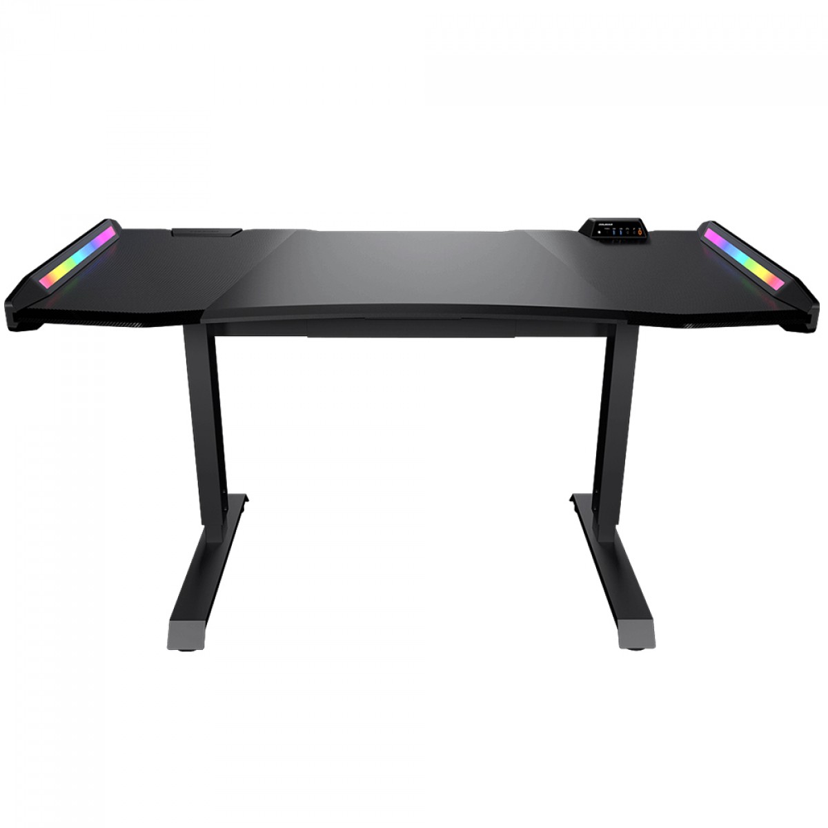 Mesa Gamer Cougar Mars PRO 150, Altura Ajustável, RGB, Black, CGR-MARS PRO 150 