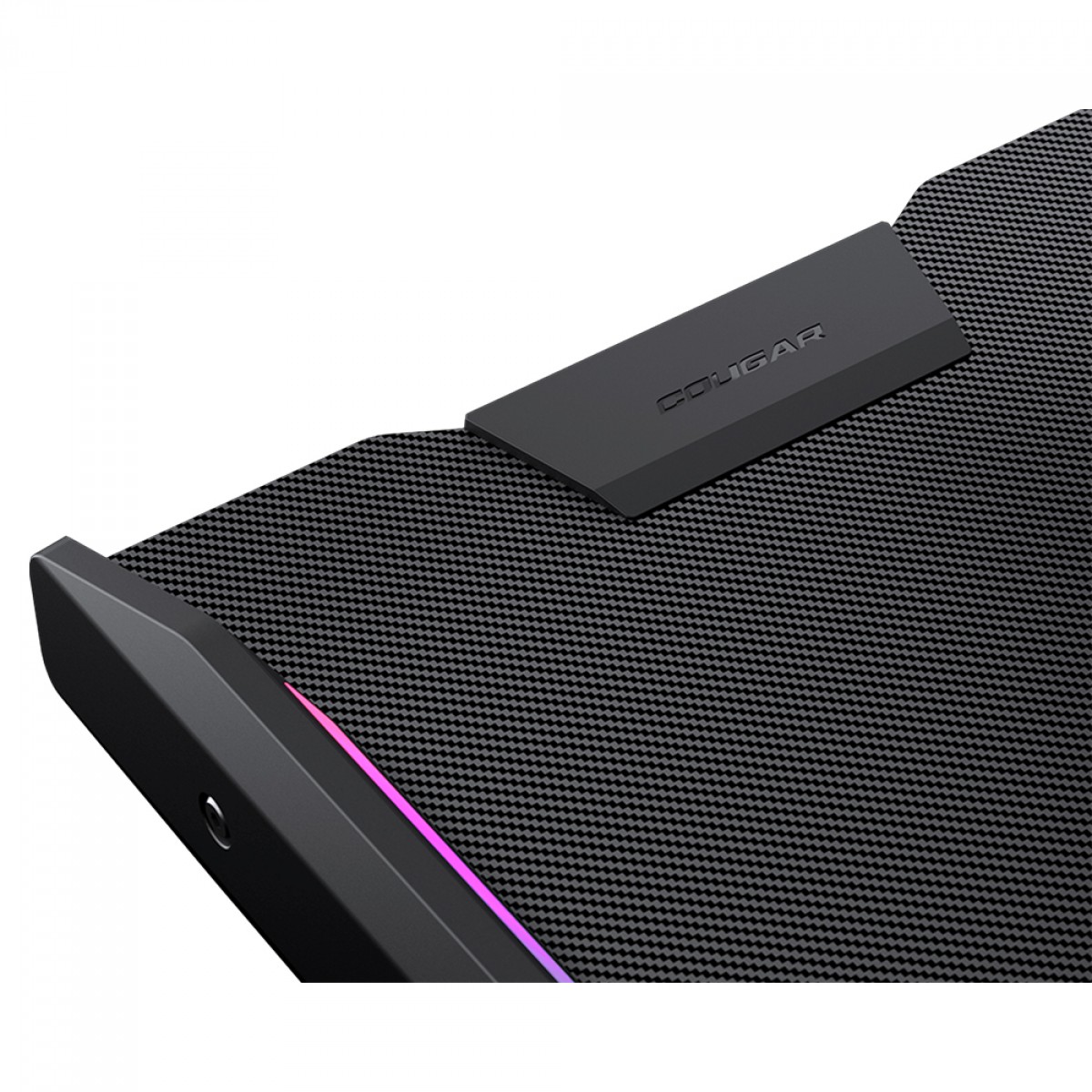 Mesa Gamer Cougar Mars PRO 150, Altura Ajustável, RGB, Black, CGR-MARS PRO 150 