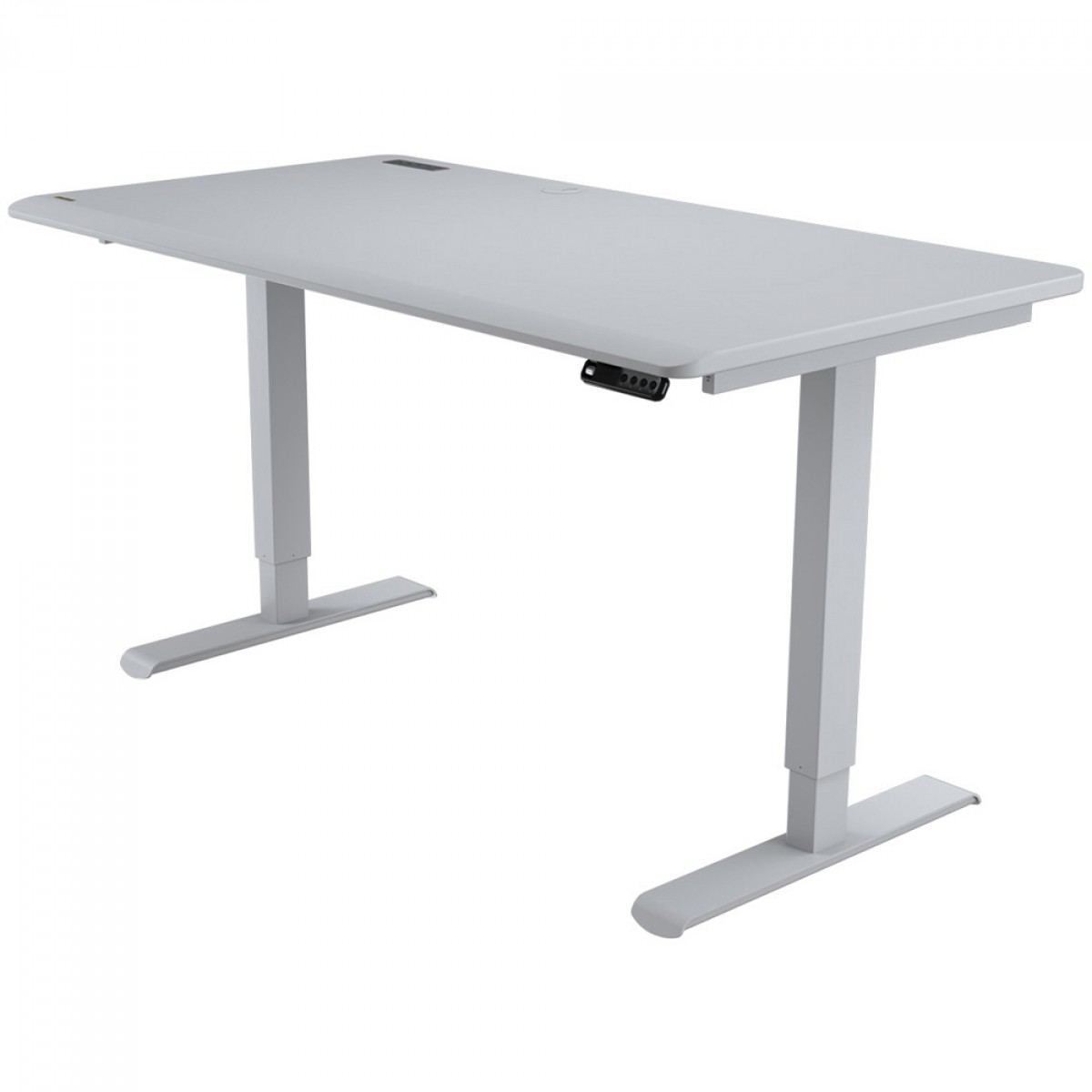 Mesa Gamer Cougar Royal 150 Elite White, Ajuste Elétrico, Com Estação De Conexões, Branco, 3MR1502W.0006