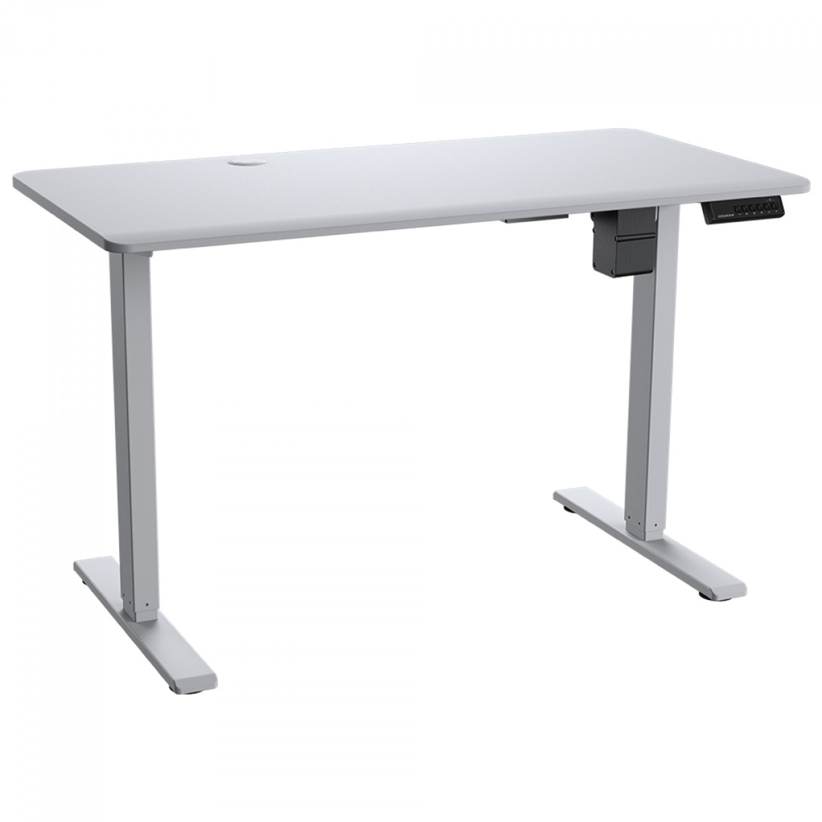 Mesa Gamer Cougar Royal Mossa 120, Ajuste Elétrico, Branco, 3MR120MW.0006