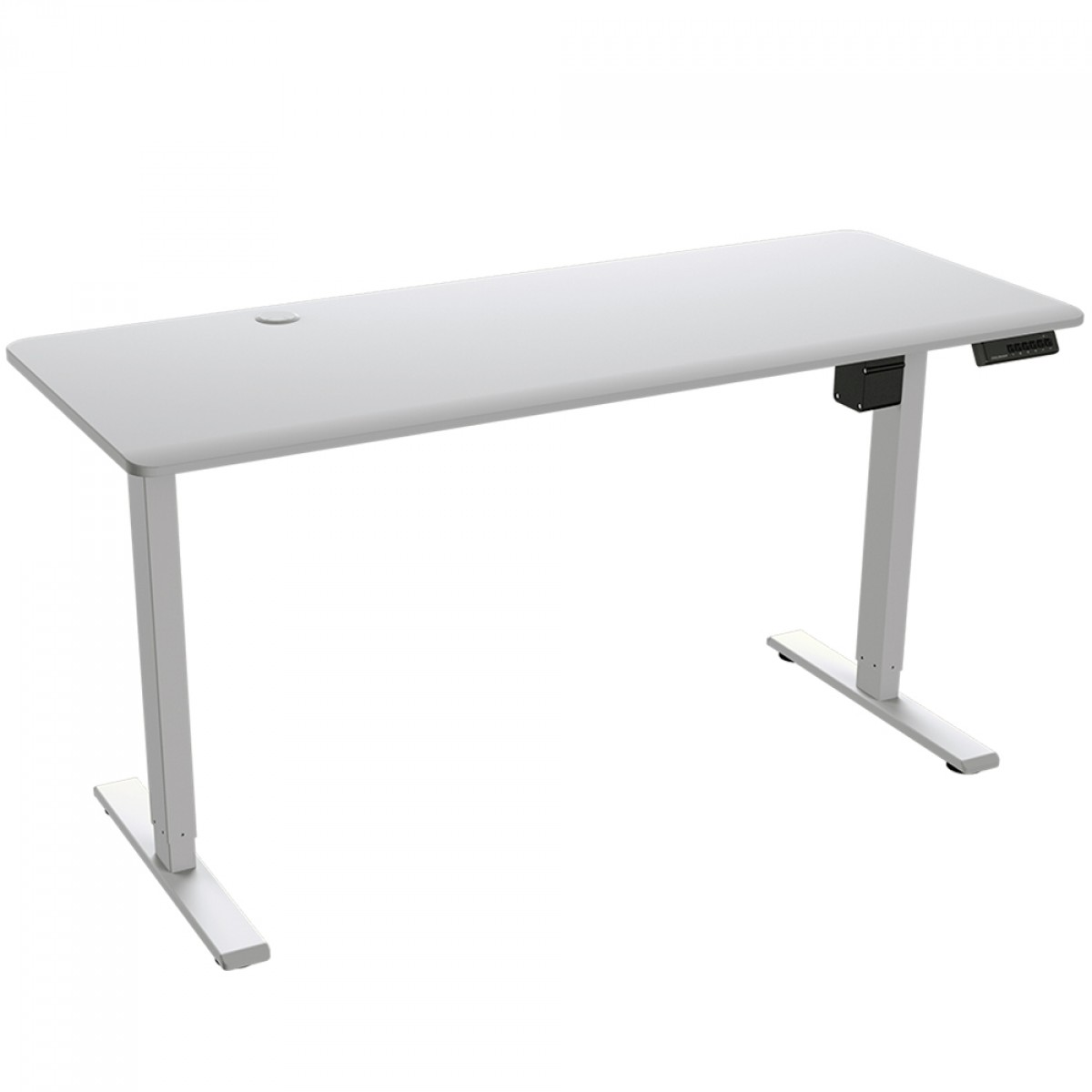 Mesa Gamer Cougar Royal Mossa 150, Ajuste Elétrico, Branco, 3MR150MW.0006