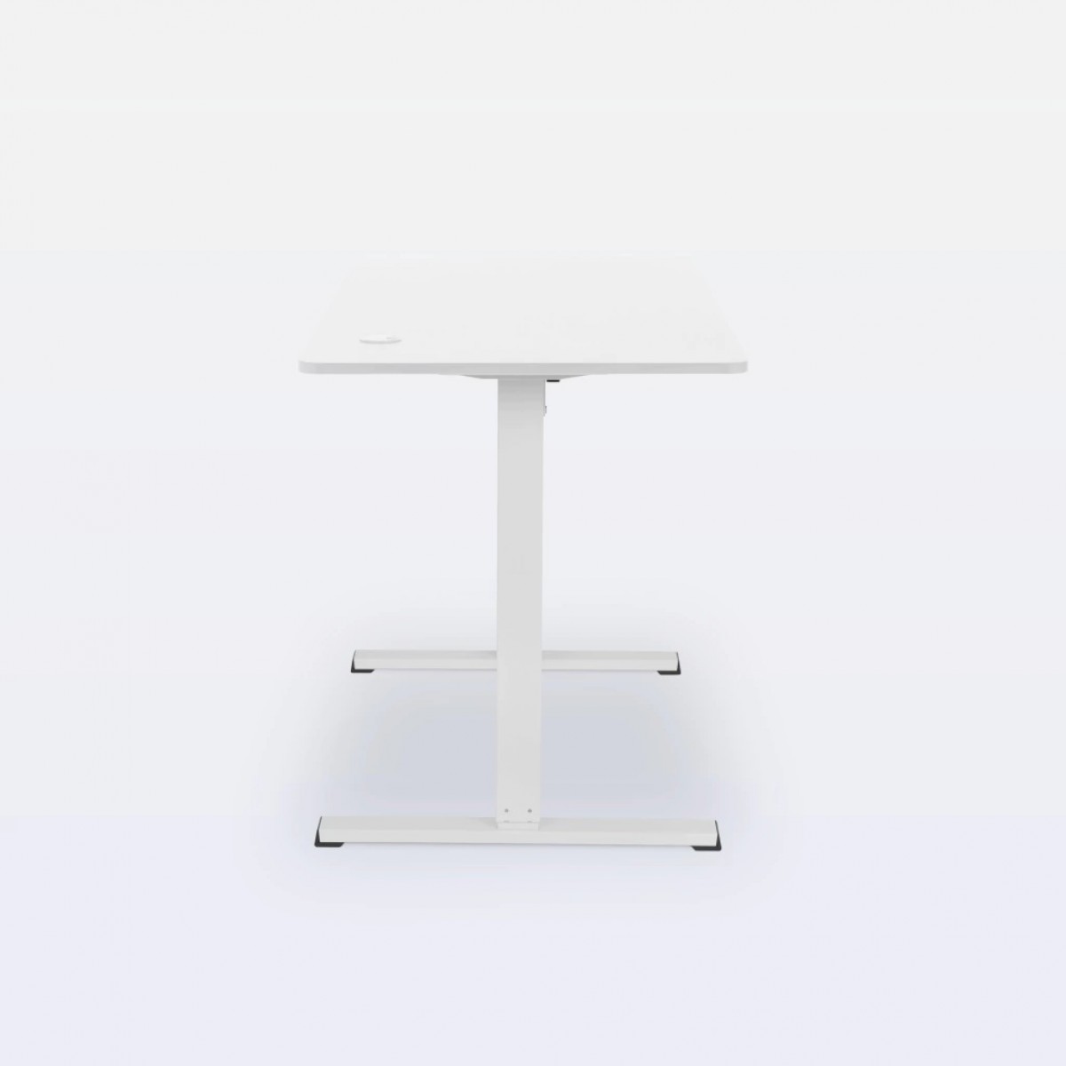 Mesa Gamer DT3 F10, Com Regulagem de Altura, Branca