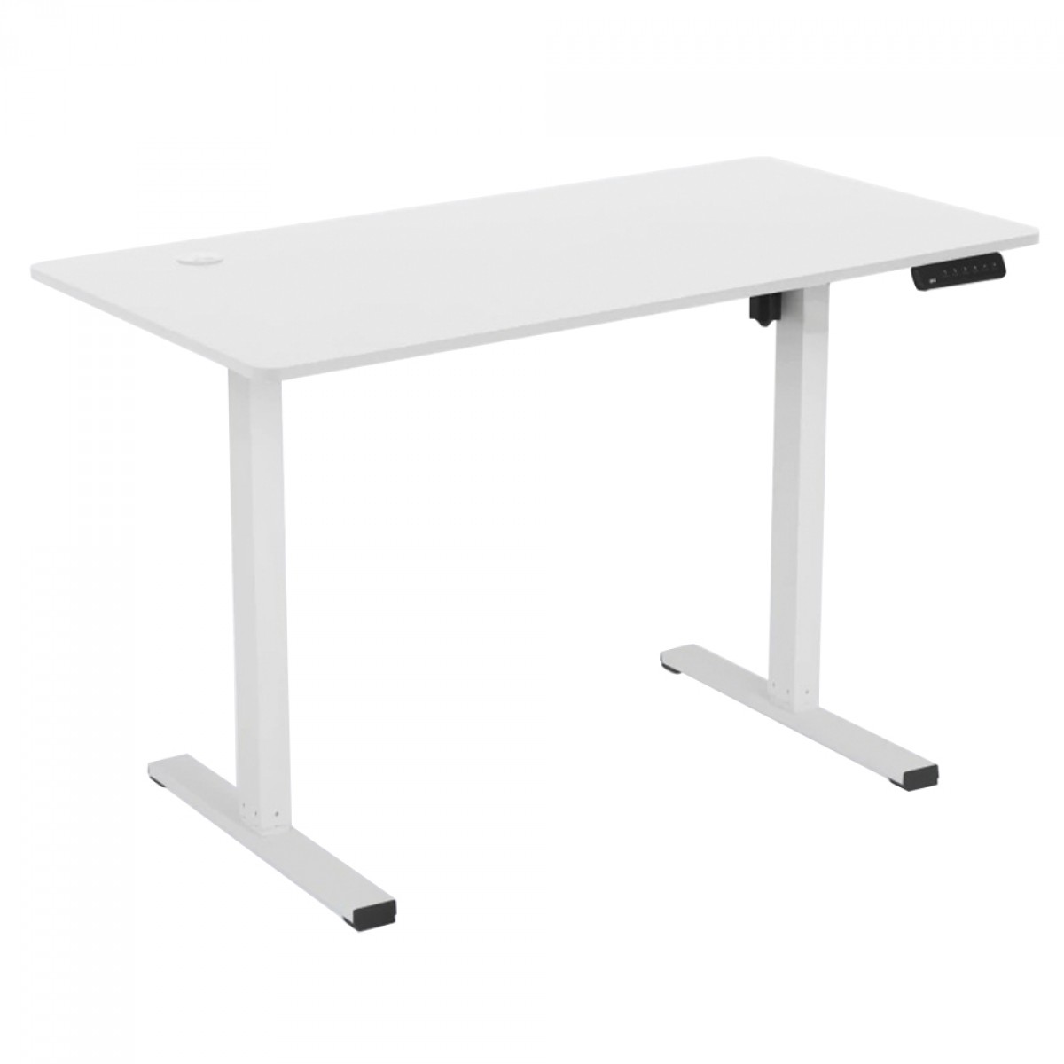 Mesa Gamer DT3 F10, Com Regulagem de Altura, Branca