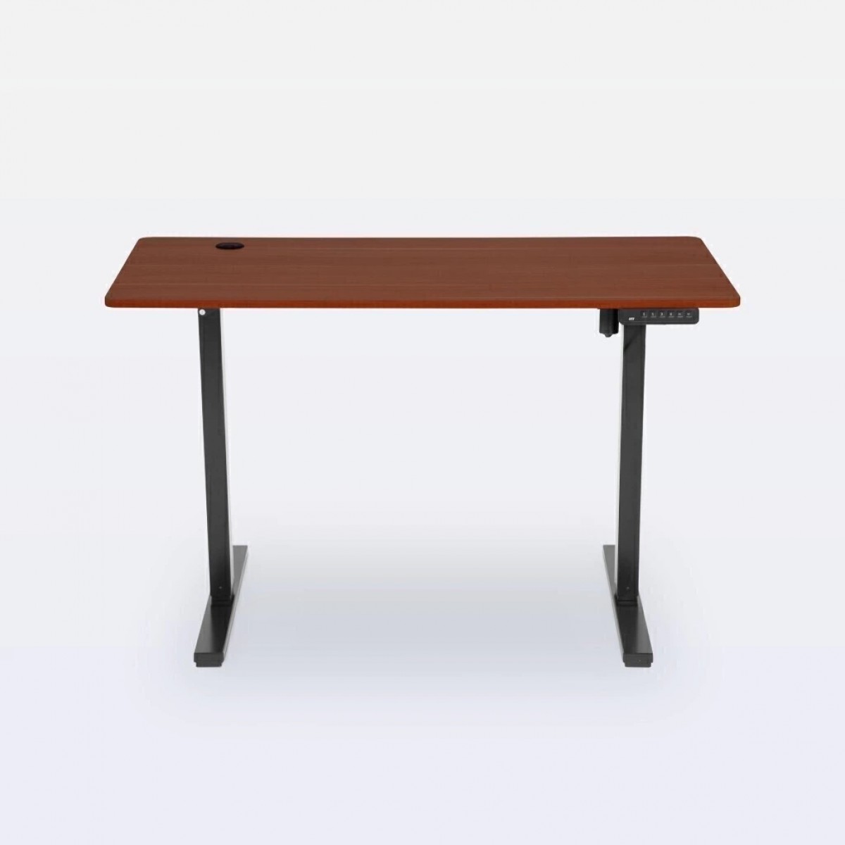 Mesa Gamer DT3 F10, Com Regulagem de Altura, Walnut