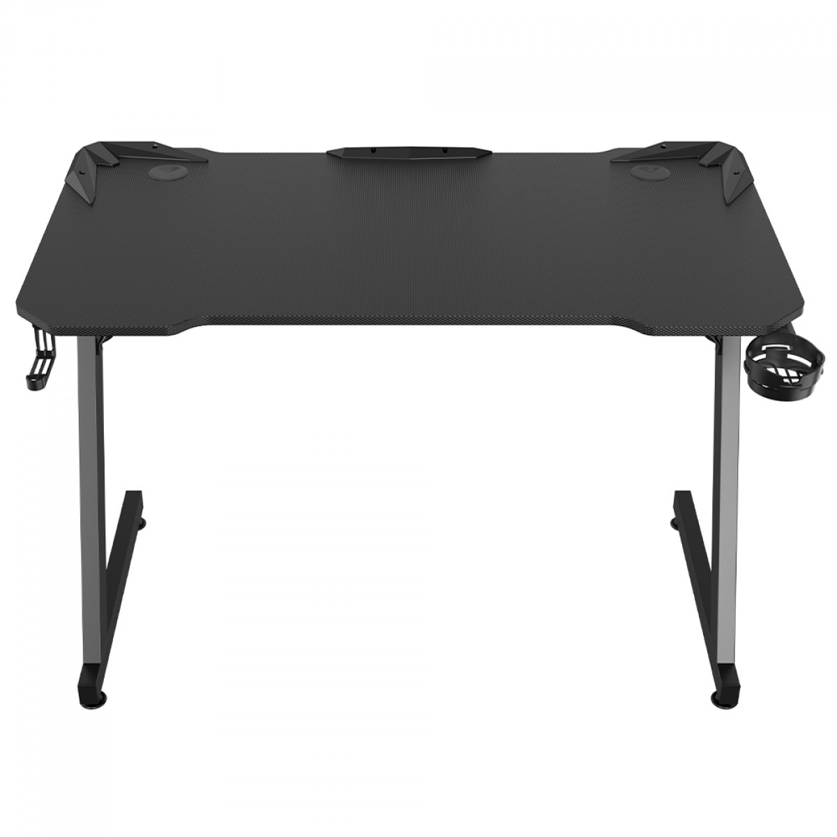 Mesa Gamer SuperFrame Epic, Com Suporte Para Headset e Copo, Black, SF-TB-EP11060BF