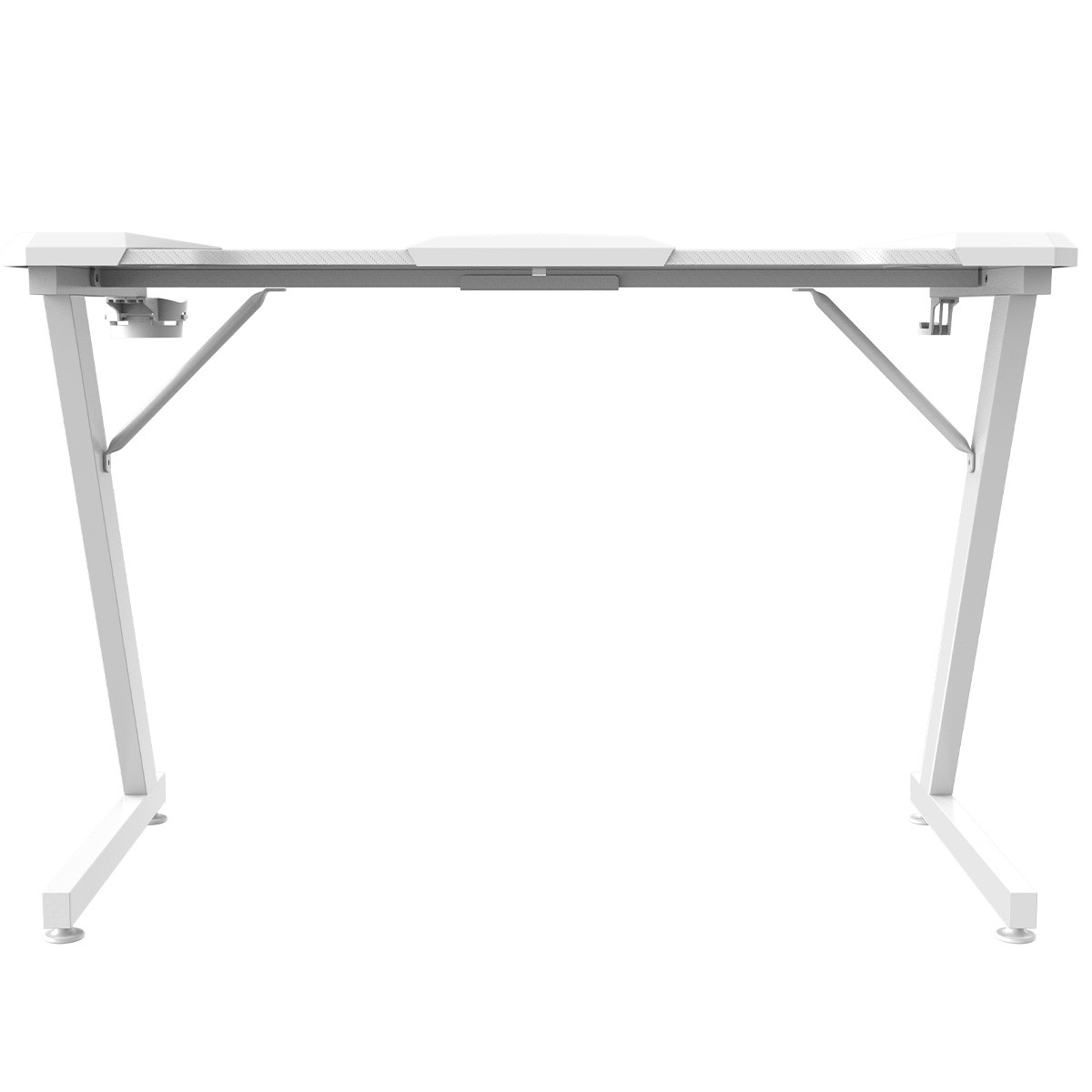 Mesa Gamer SuperFrame Epic, Com Suporte Para Headset e Copo, Branco, SF-TB-EP11060WF